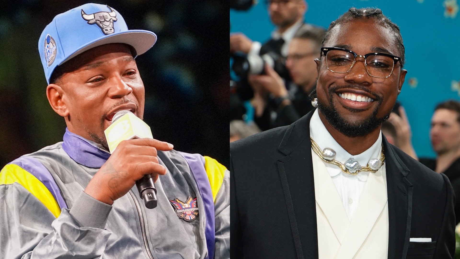 (L-R) Cam'ron and Noah Lyles