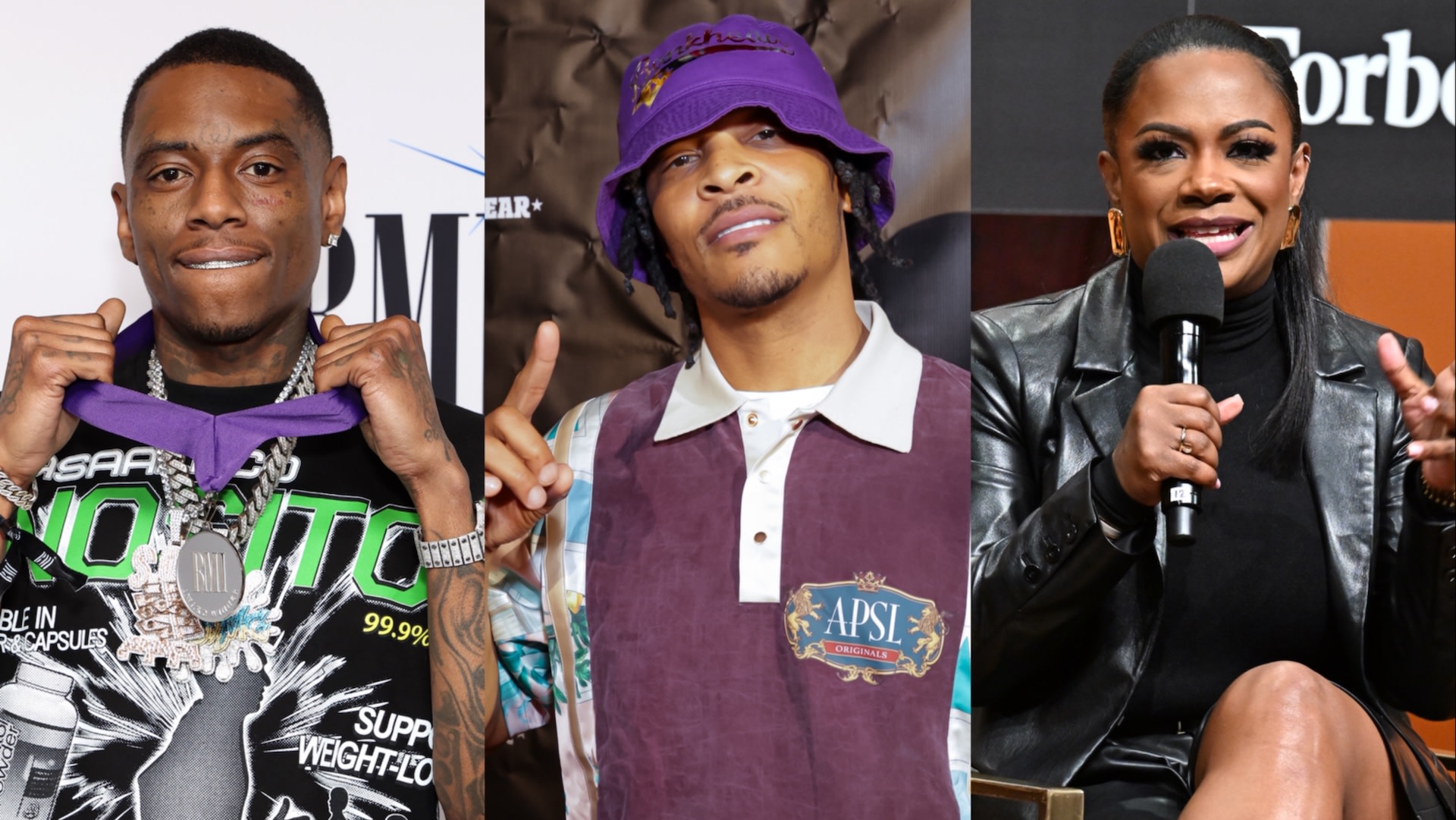 Soulja Boy, T.I., and Kandi Burruss