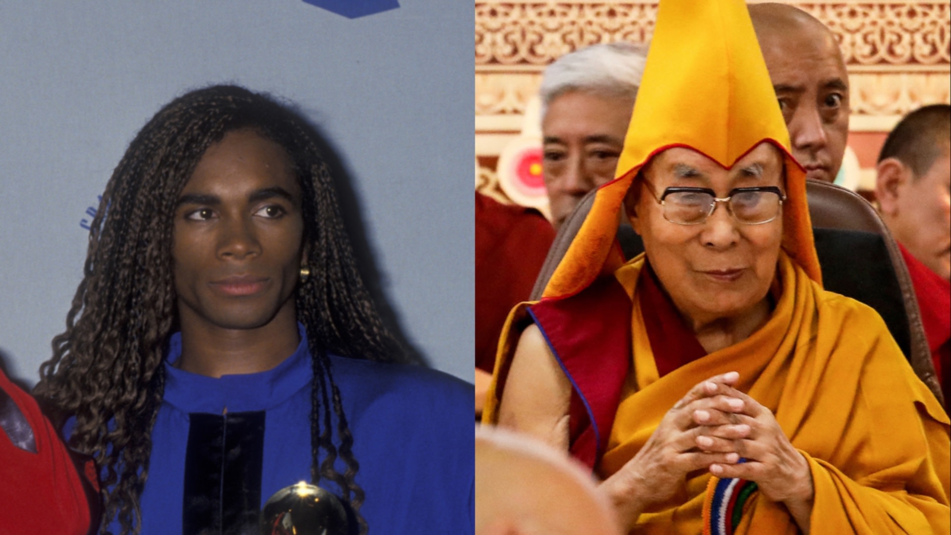 Milli Vanilli Member Fab Morvan Competing Against Dalai Lama At Grammys