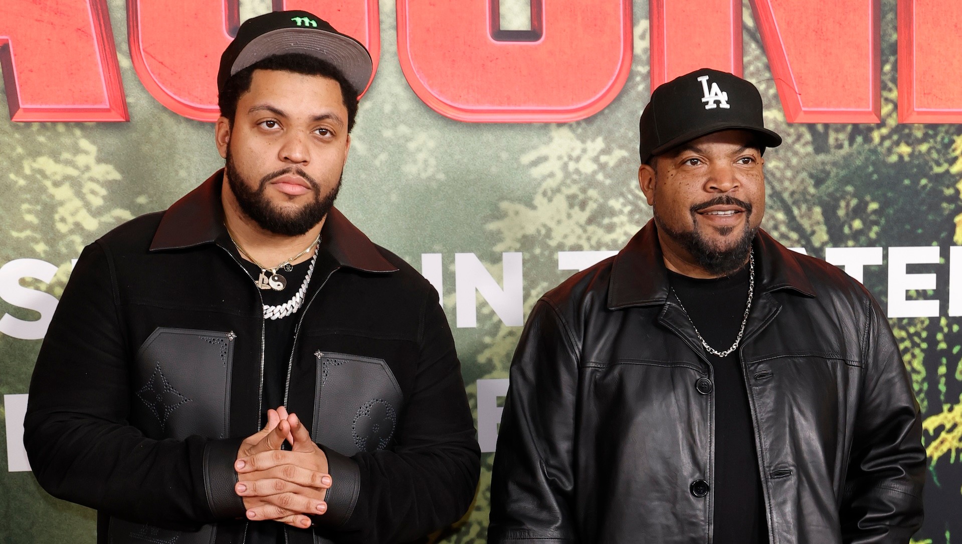 Oshea Jackson Jr. and Ice Cube