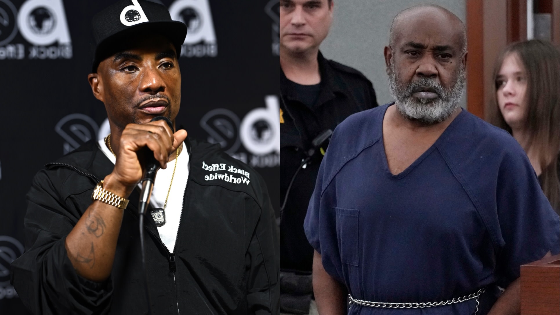 (L-R) Charlamagne Tha God and Keffe D.