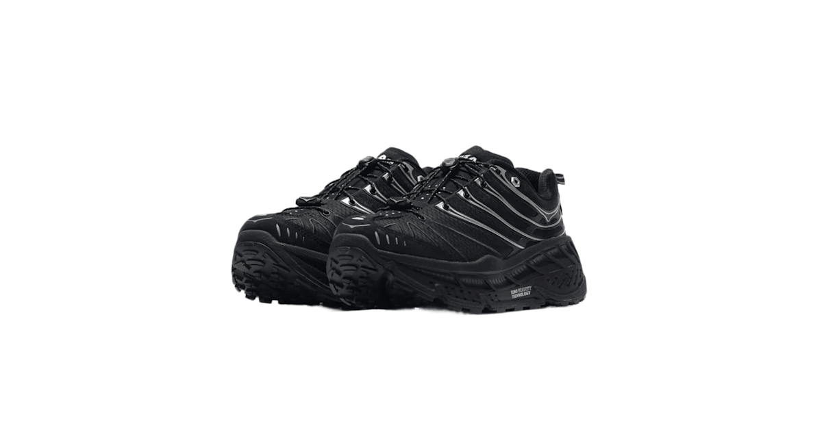 Hoka U Stinson Evo GTX Black/Silver Is Now Available on Complex