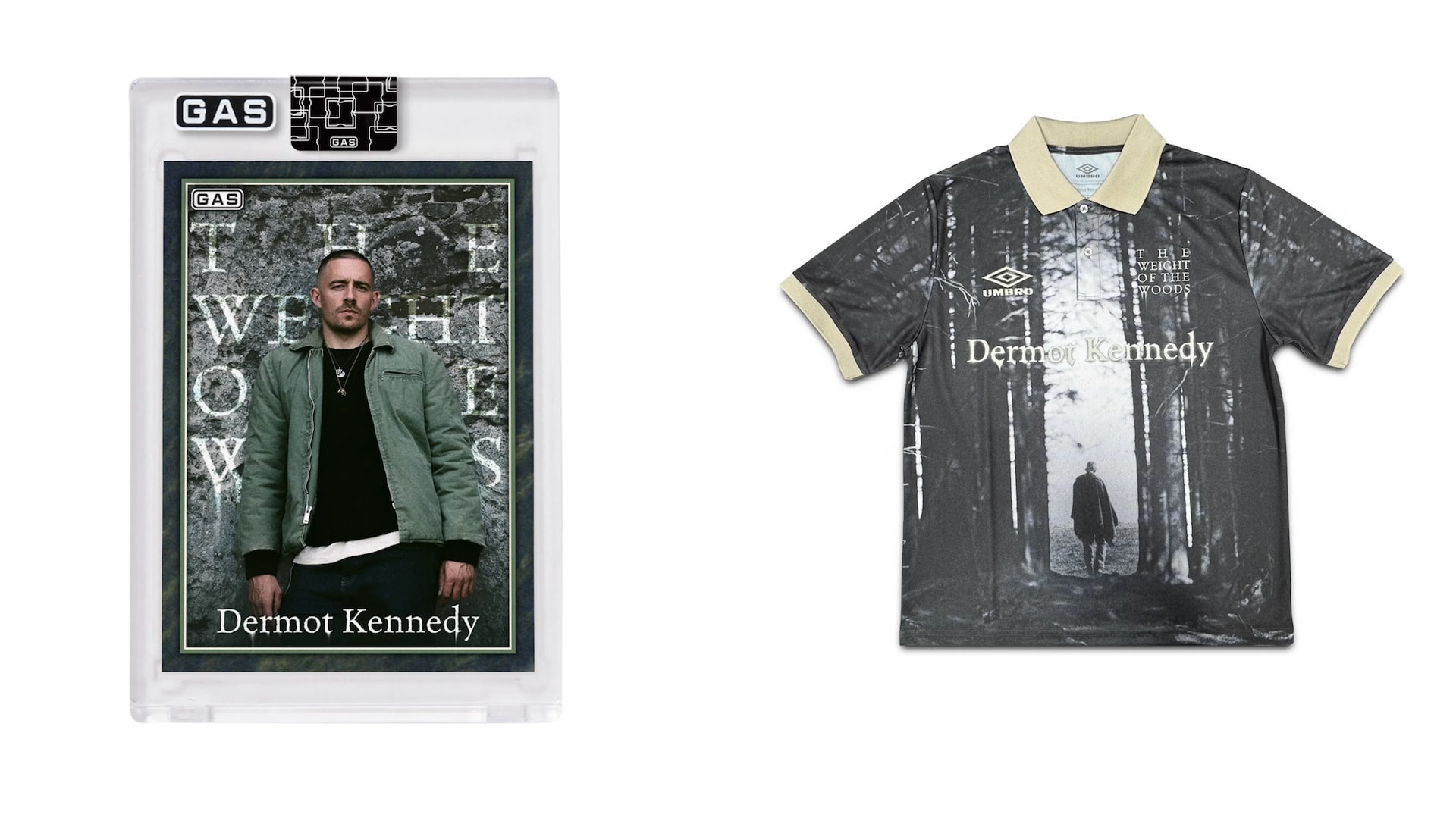 Dermot Kennedy x UMBRO & GAS Trading Cards: How to Buy