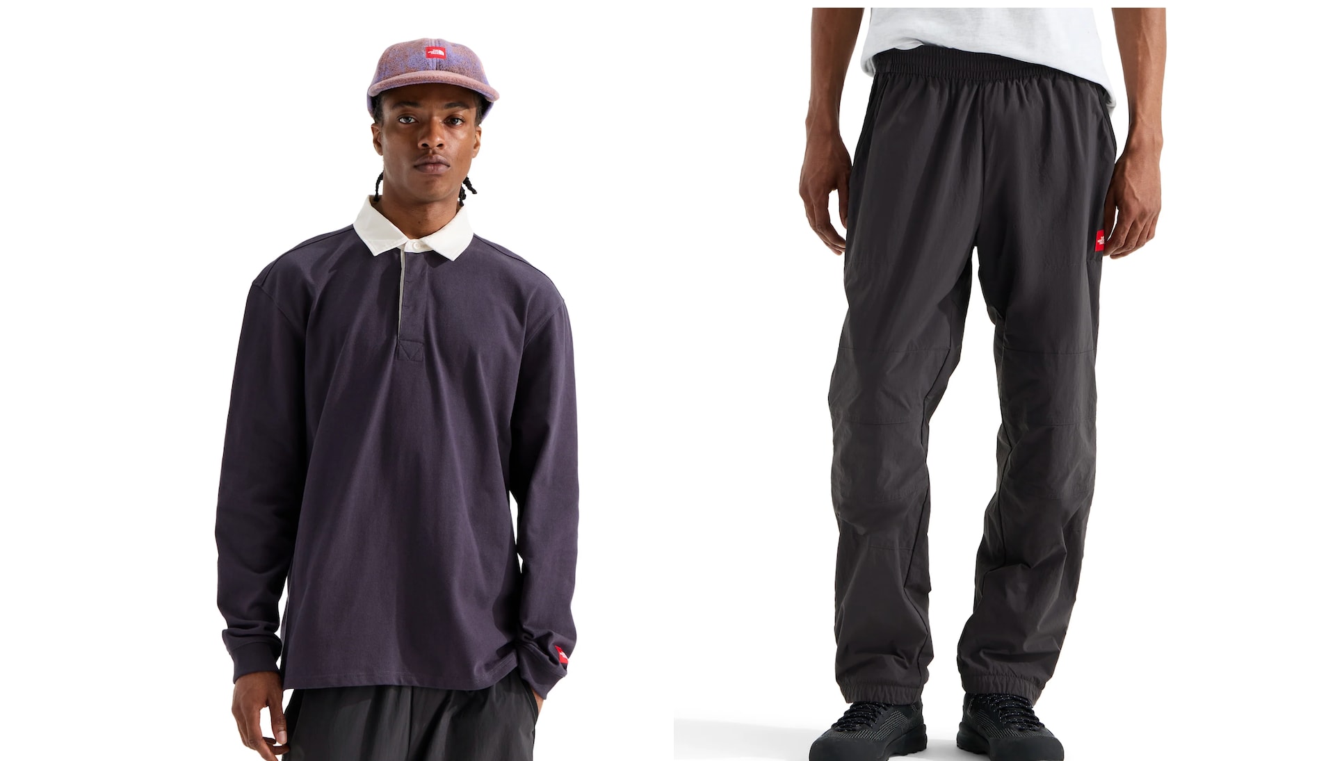 The North Face Red Box Rugby Shirt and Full Zip Pant Are Now Available on Complex
