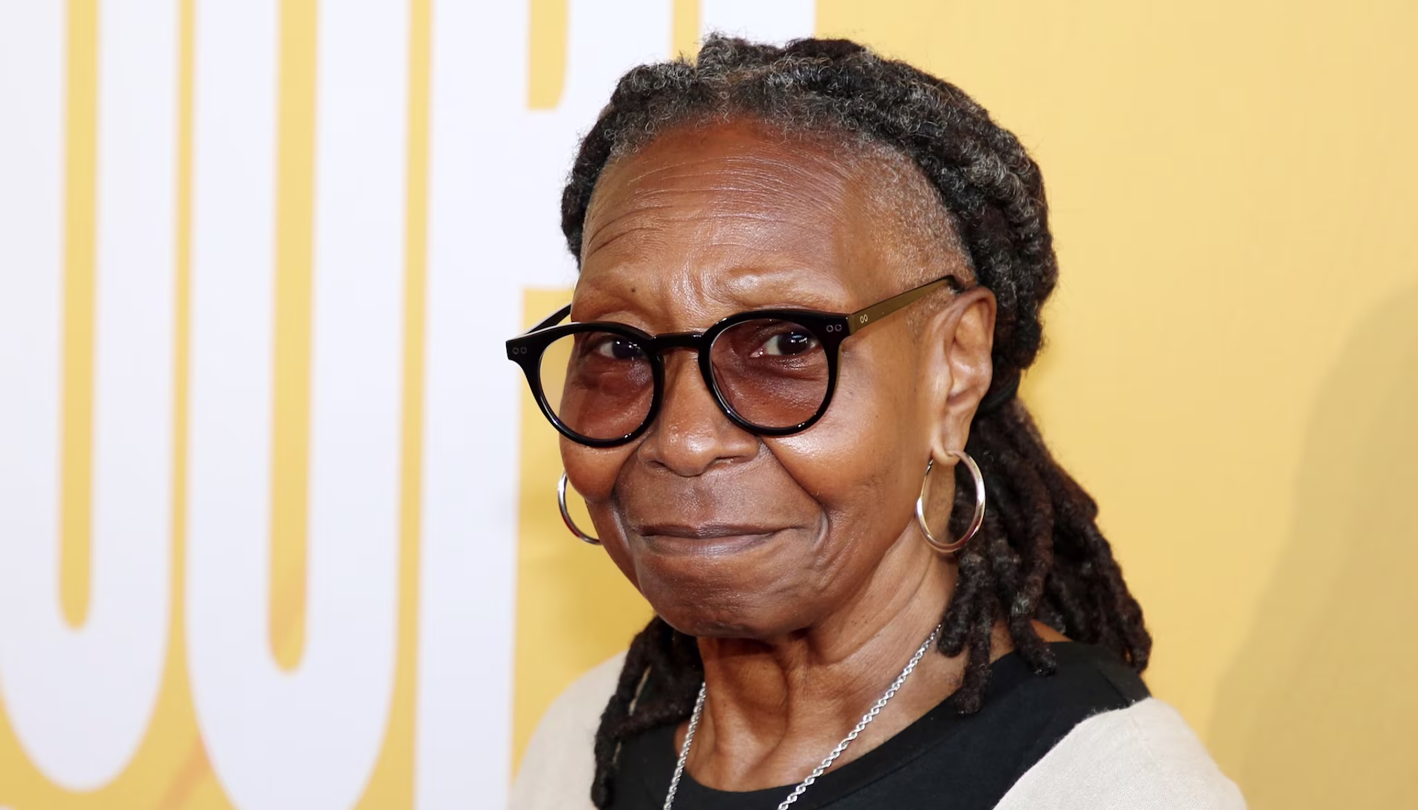 NEW YORK, NEW YORK - JULY 13: Whoopi Goldberg poses at the opening night of "The Whoopi Monologues" at Lincoln Center's Mitzi E. Newhouse Theater on July 13, 2026 in New York City.