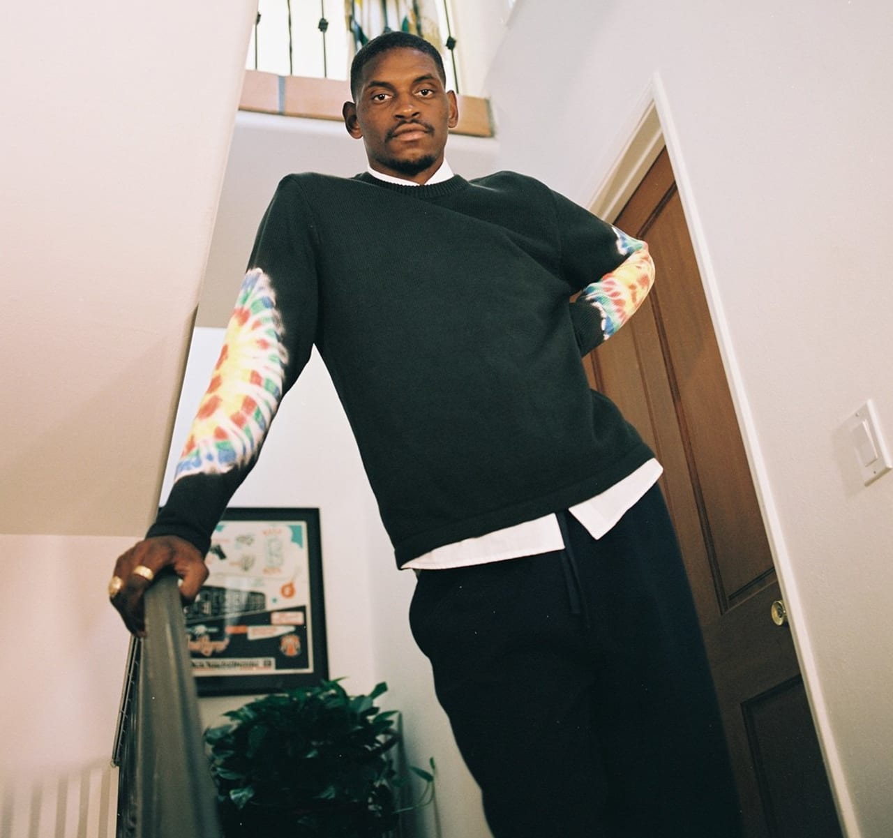 Stussy no vacancy inn sweater clearance
