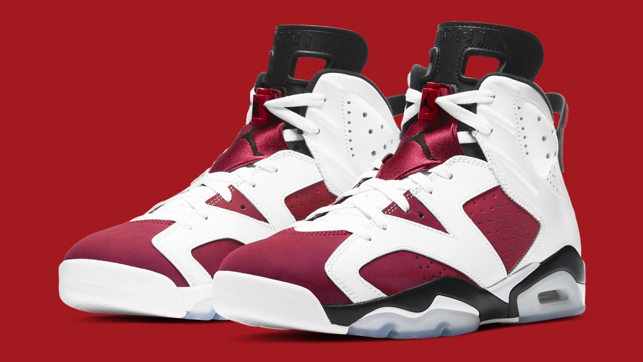 how to lace up jordan 6 carmine