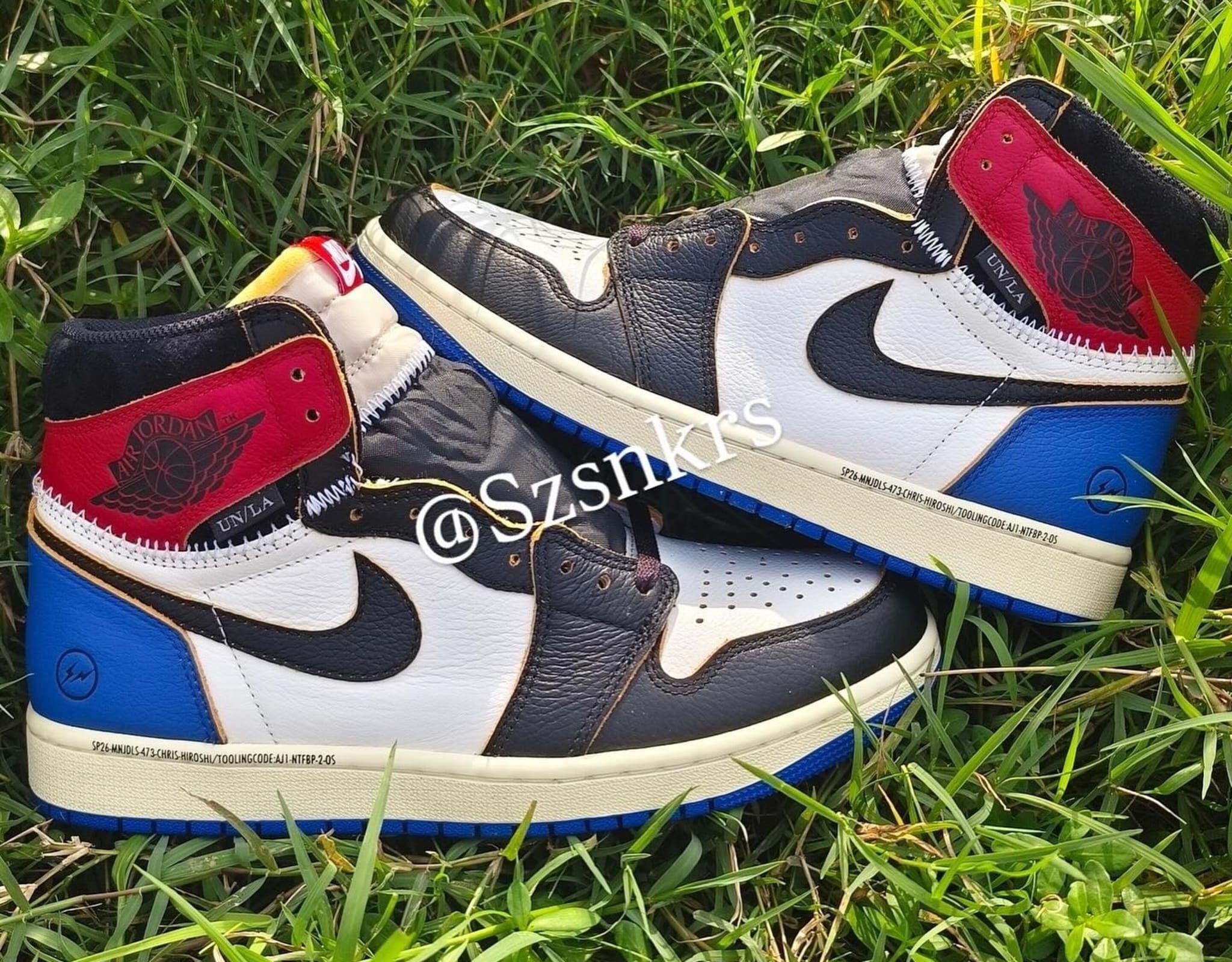Union x Fragment x Air Jordan 1 High