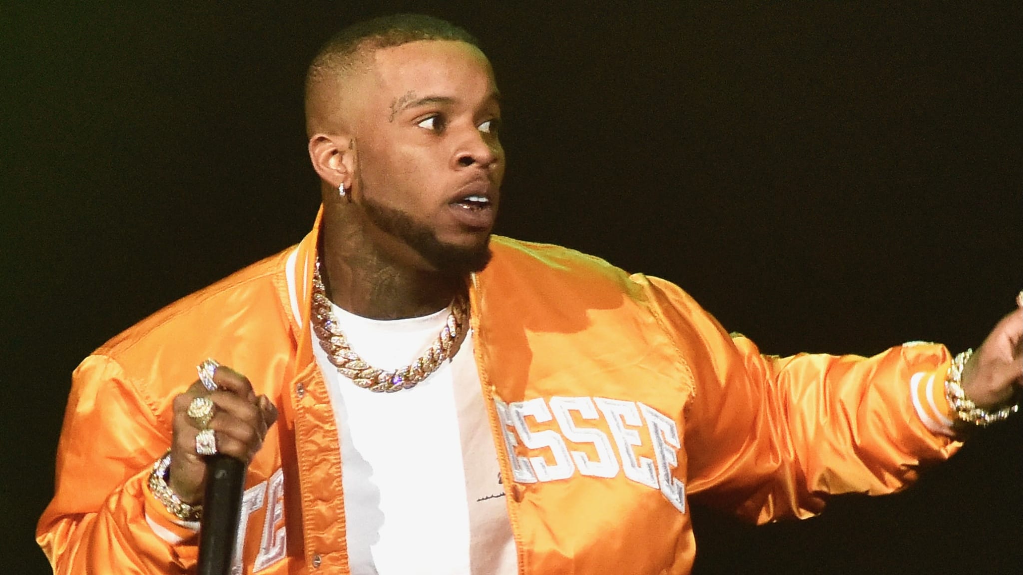 Tory Lanez has been moved to a new prison after being stabbed by another inmate.