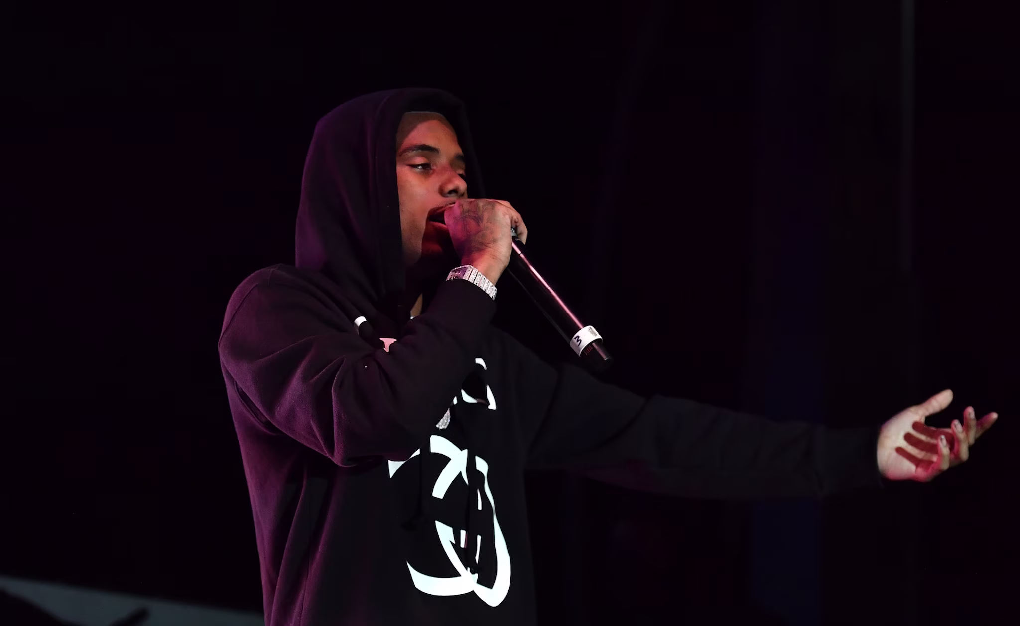 Rapper Pooh Shiesty performs onstage during Parking Lot Concert Series presents: Gucci Mane & The New 1017 at Gateway Center Arena on October 17, 2020 in College Park, Georgia. 