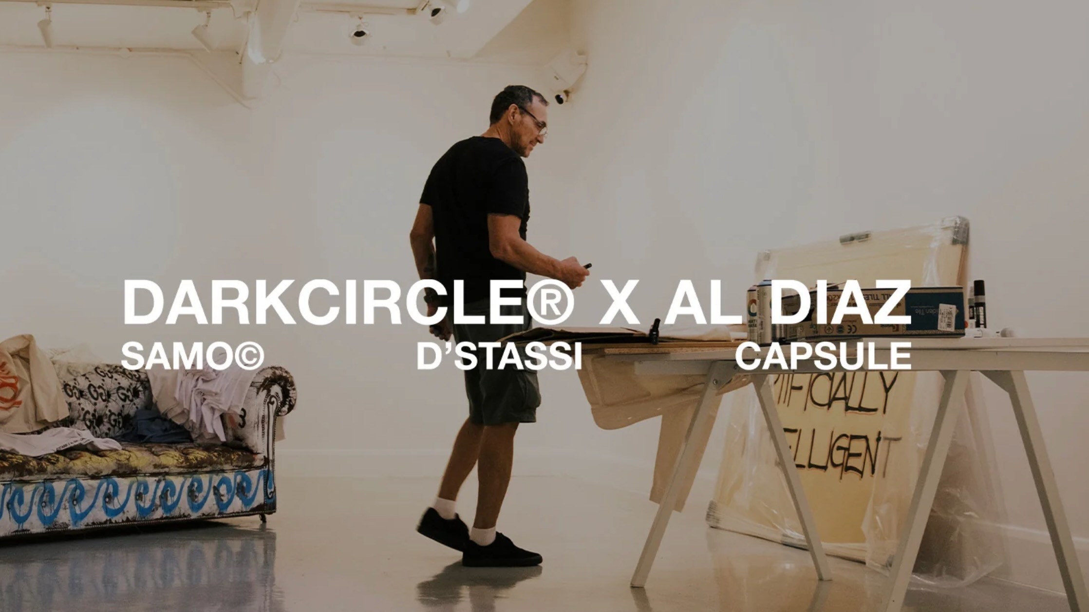 Al Diaz and DARKCIRCLE Turn 'SAMO' Into New Collab Capsule
