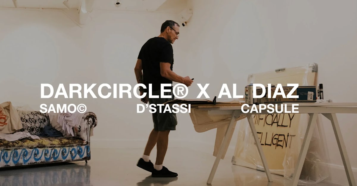 Al Diaz and DARKCIRCLE Turn 'SAMO' Into New Collab Capsule