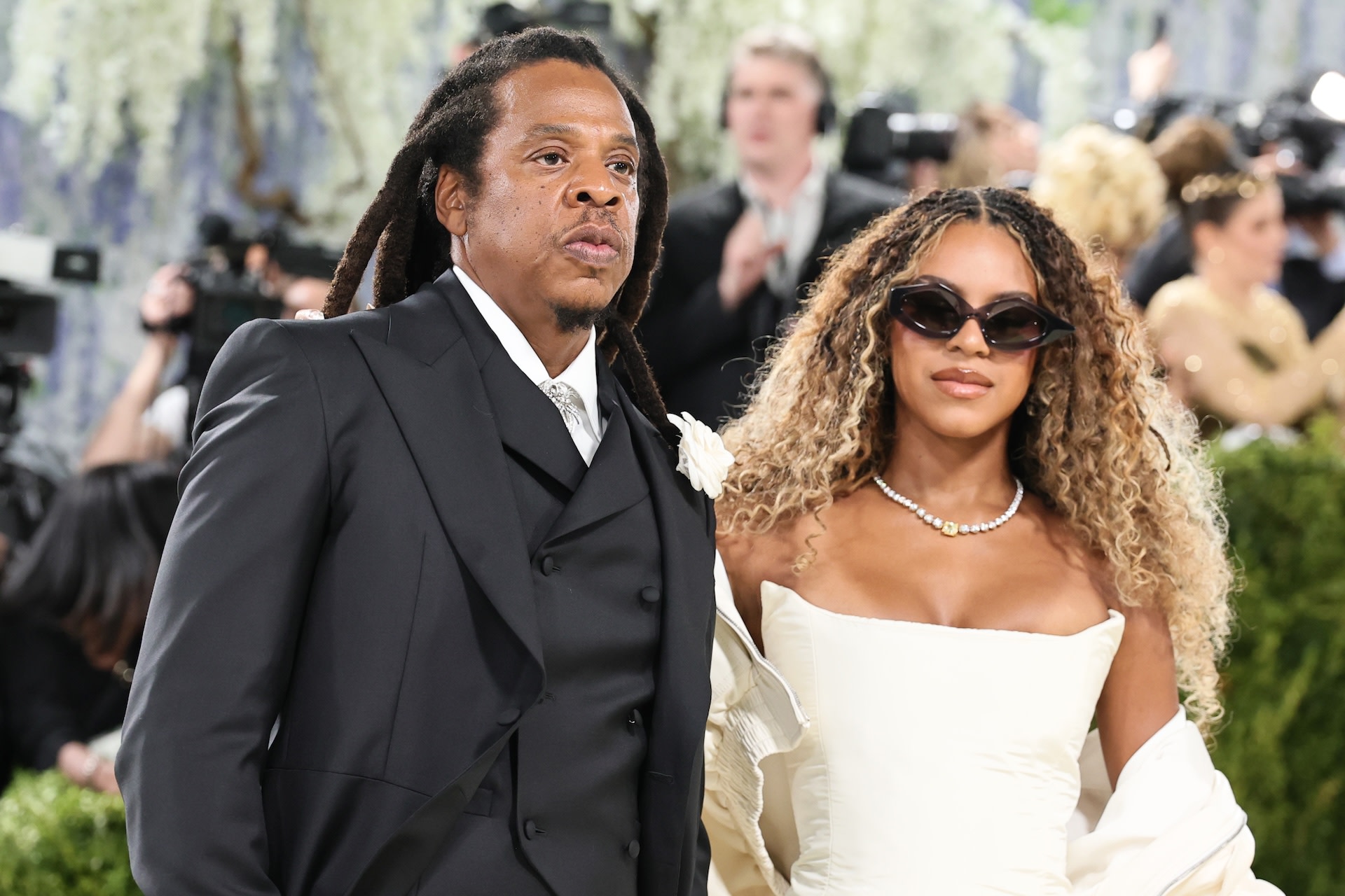 Jay-Z Joined By Daughter Blue Ivy During Yankee Stadium Show