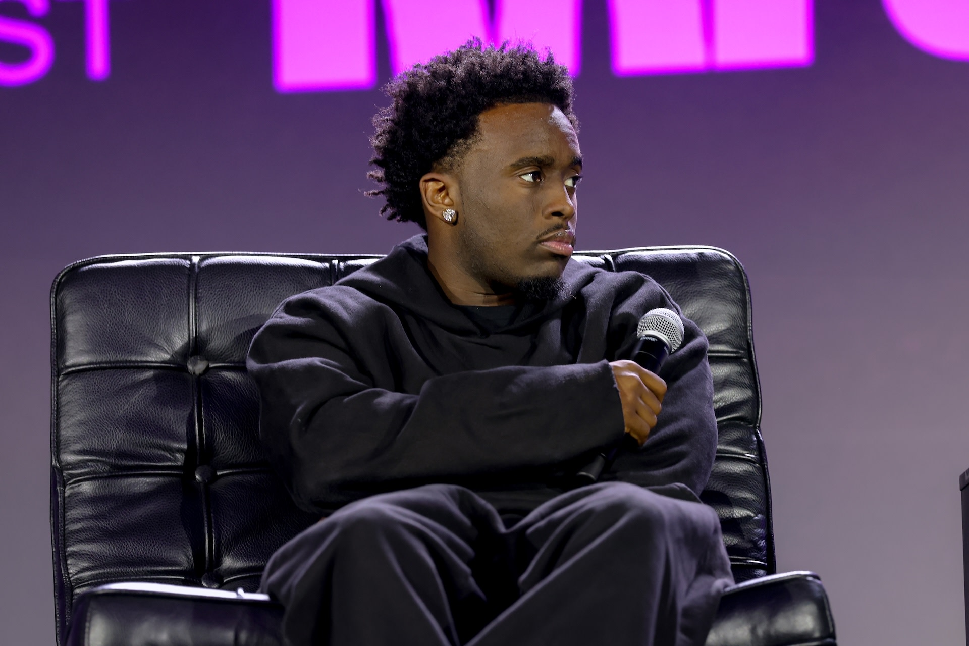 Kai Cenat speaks onstage at 'The Complex Style Podcast' Conversation at the ComplexCon(versations) Stage during the ComplexCon 2026 10-Year Anniversary Festival at The Los Angeles Convention Center on October 03, 2026 in Los Angeles, California. 