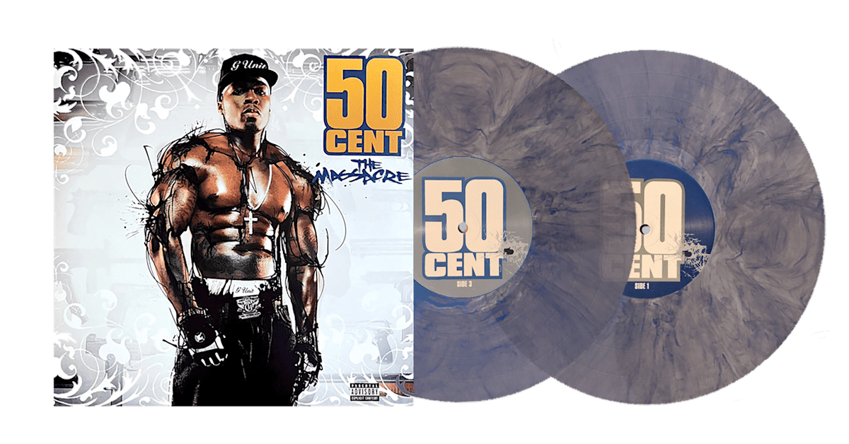 50 Cent 'The Massacre' 20th Anniversary Complex Exclusive Vinyl