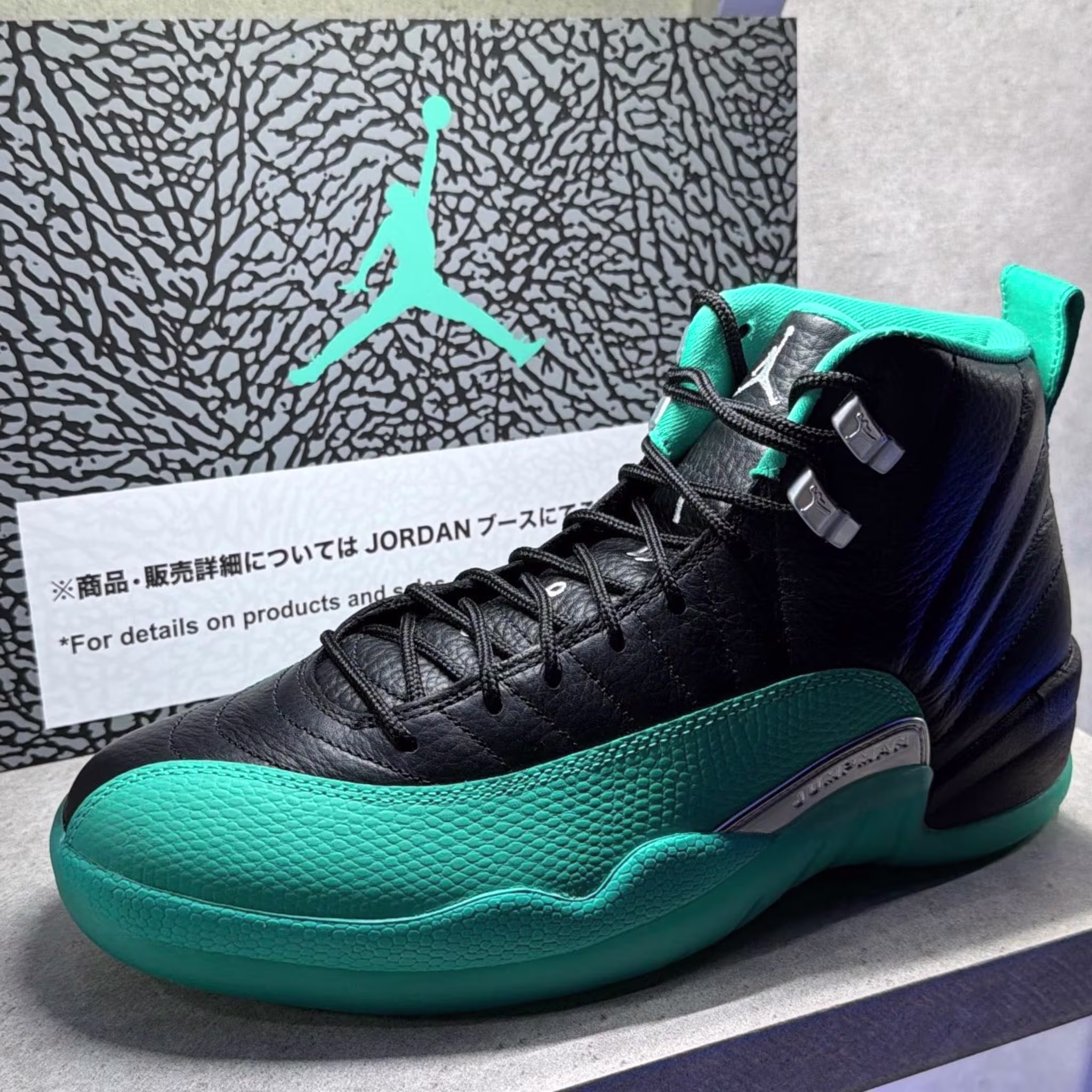 'Atmos Jade' Air Jordan 12