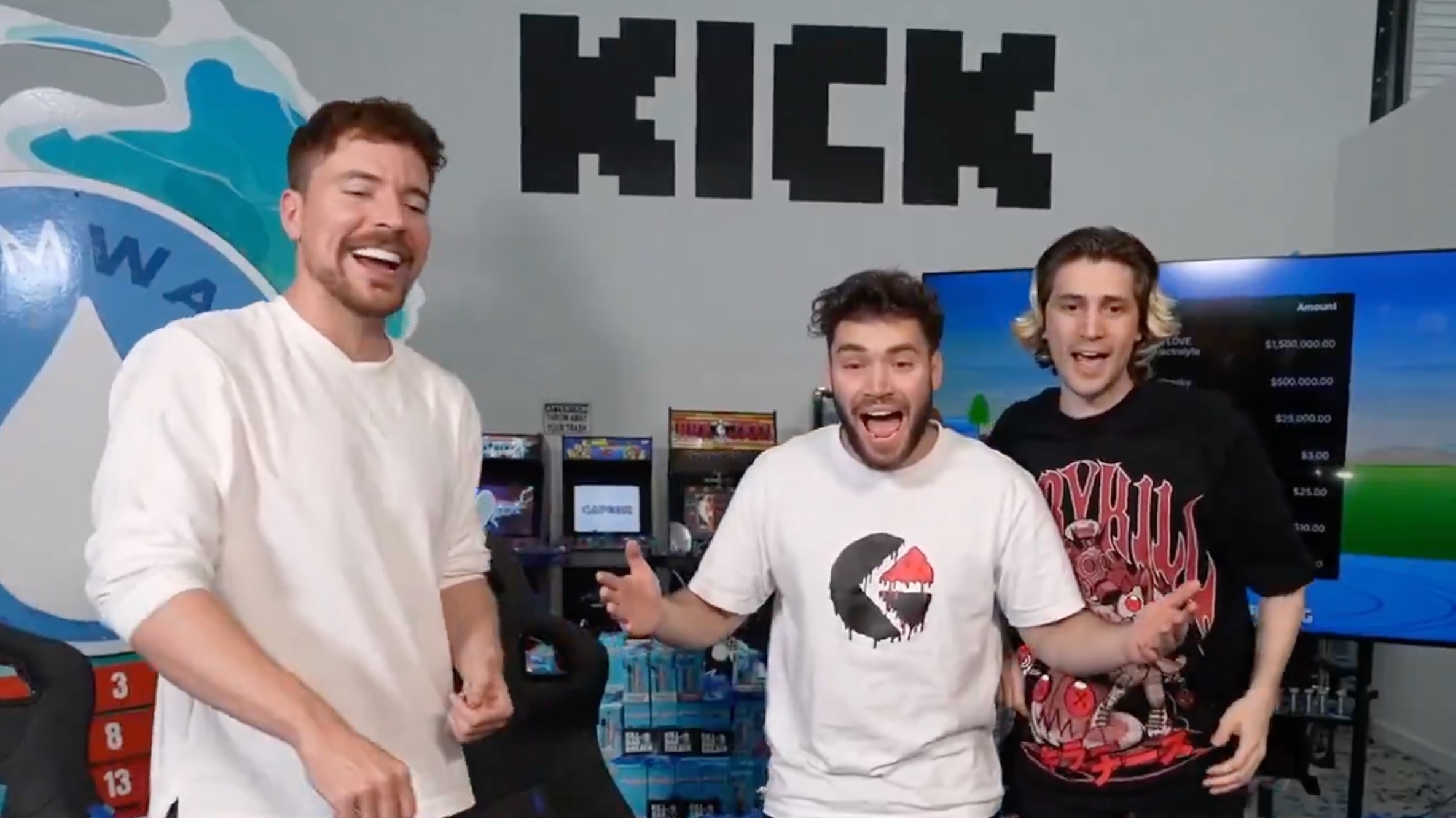 MrBeast, Adin Ross and xQc Break Record for Most Charity Money Raised During Livestream