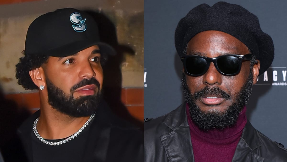 Toronto rapper k-os pictured with Drake
