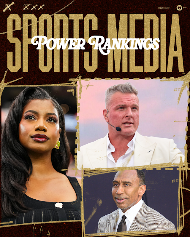 Stephen A. Smith, Pat McAfee, and Taylor Rooks 