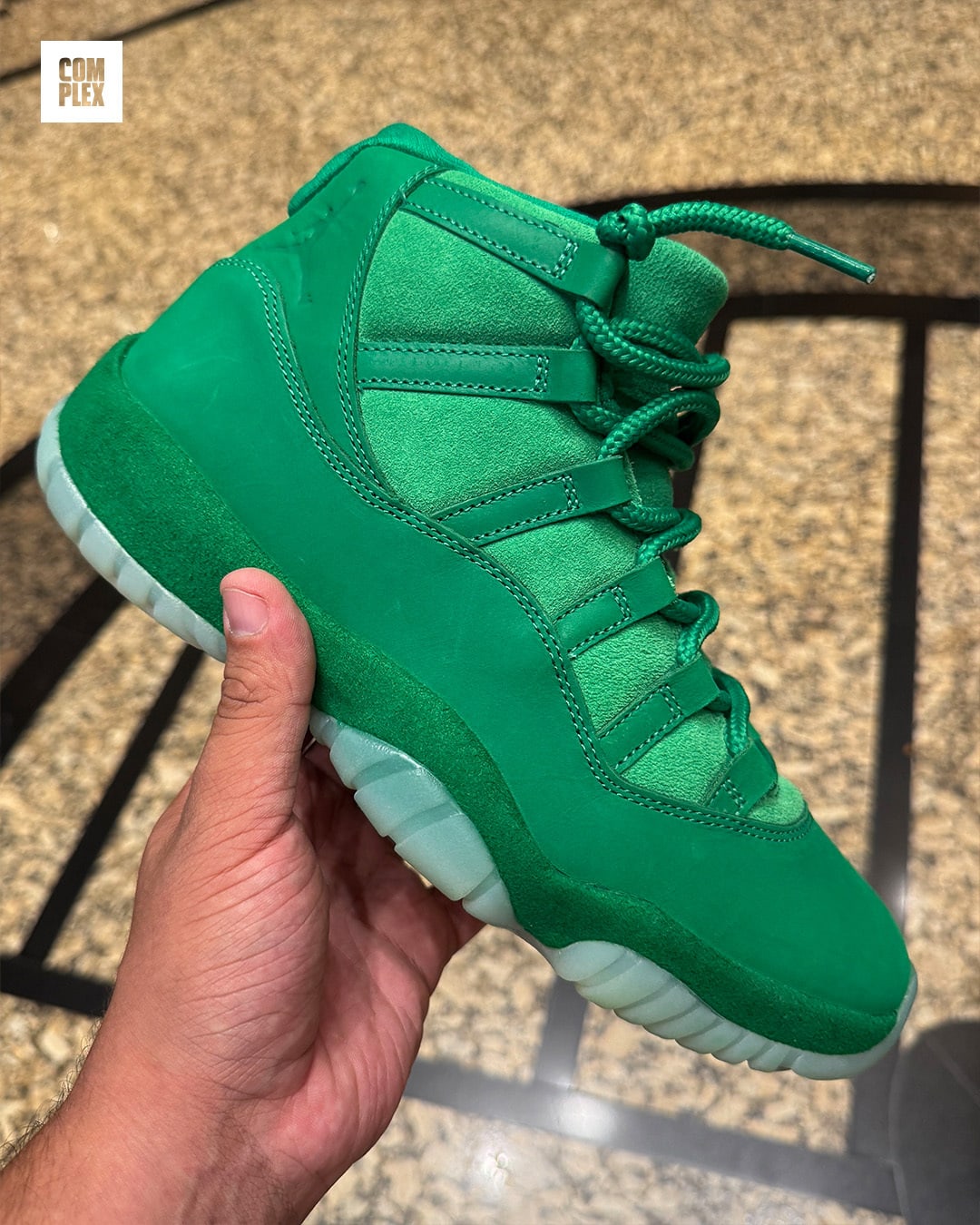 Detailed Look at the 'Green Screen' Air Jordan 11