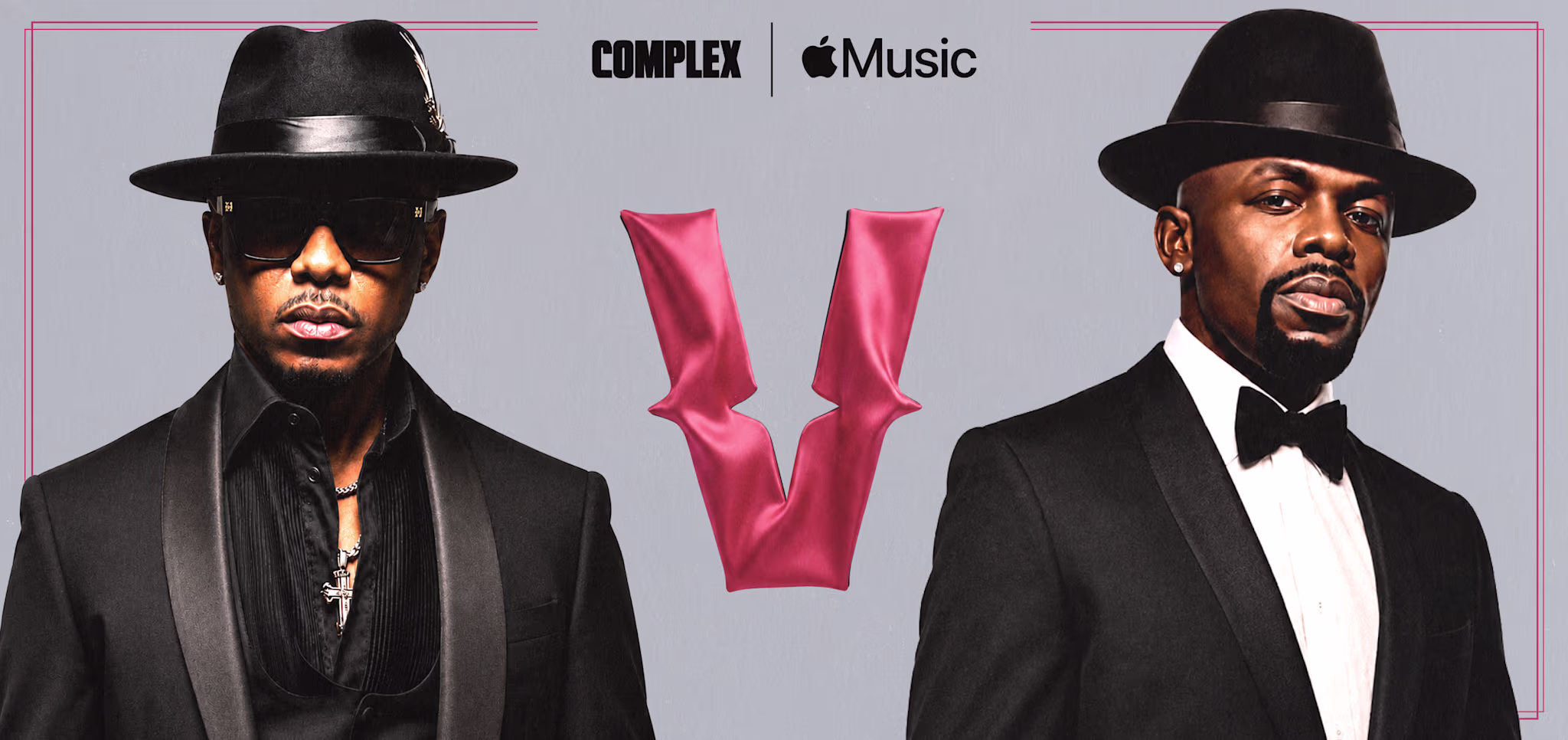 (L-R) Donell Jones and Joe.
