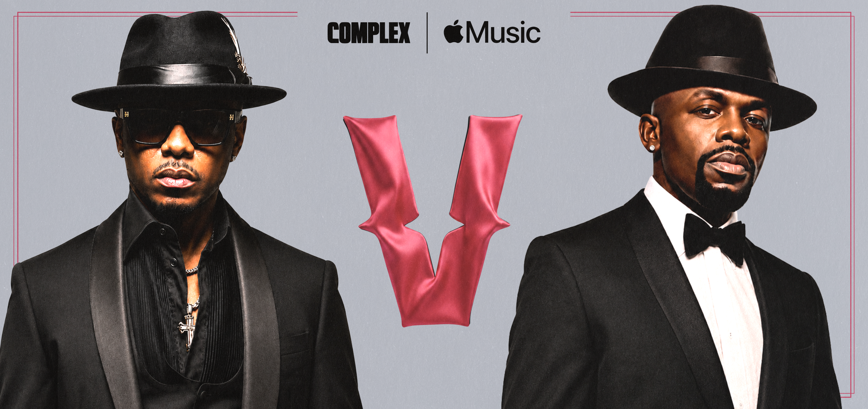 (L-R) Donell Jones and Joe.