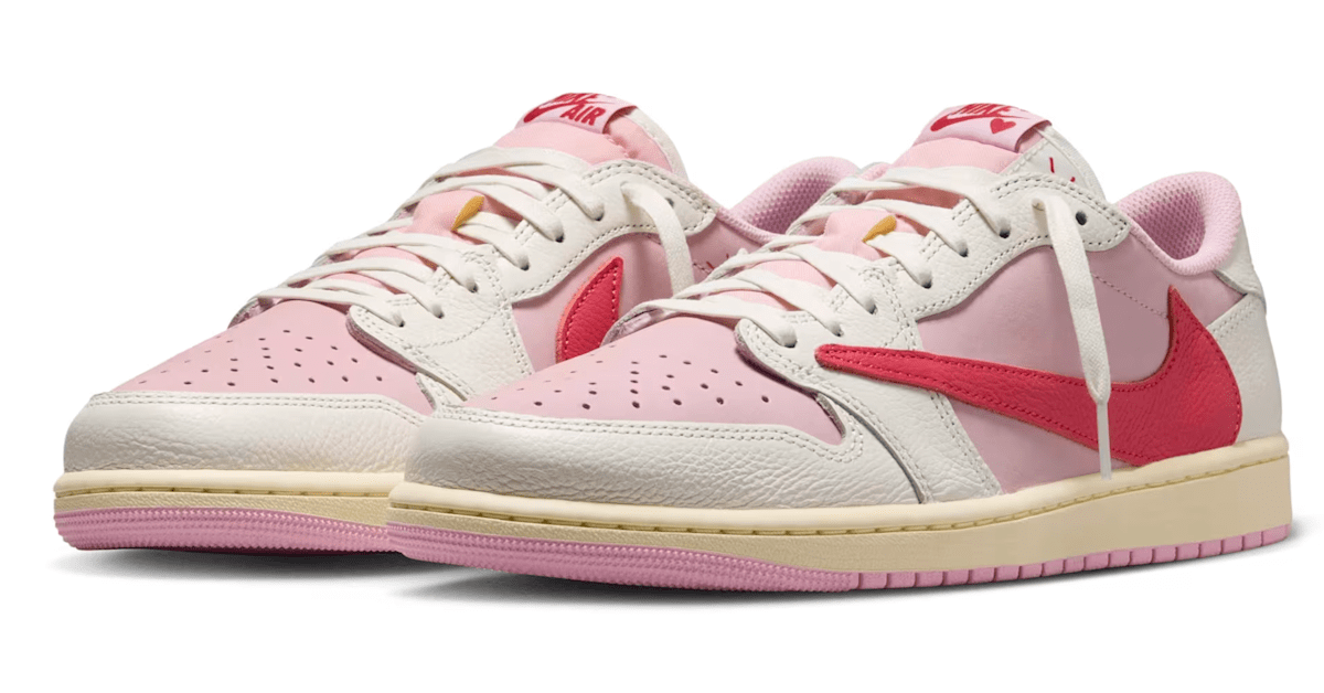 'Pink' Travis Scott x Air Jordan 1 Low Resale Prices: Inside the Numbers