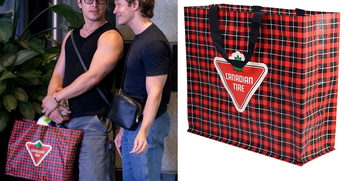 The Internet Is Losing It Over Hudson Williams’ .99 Canadian Tire Tote