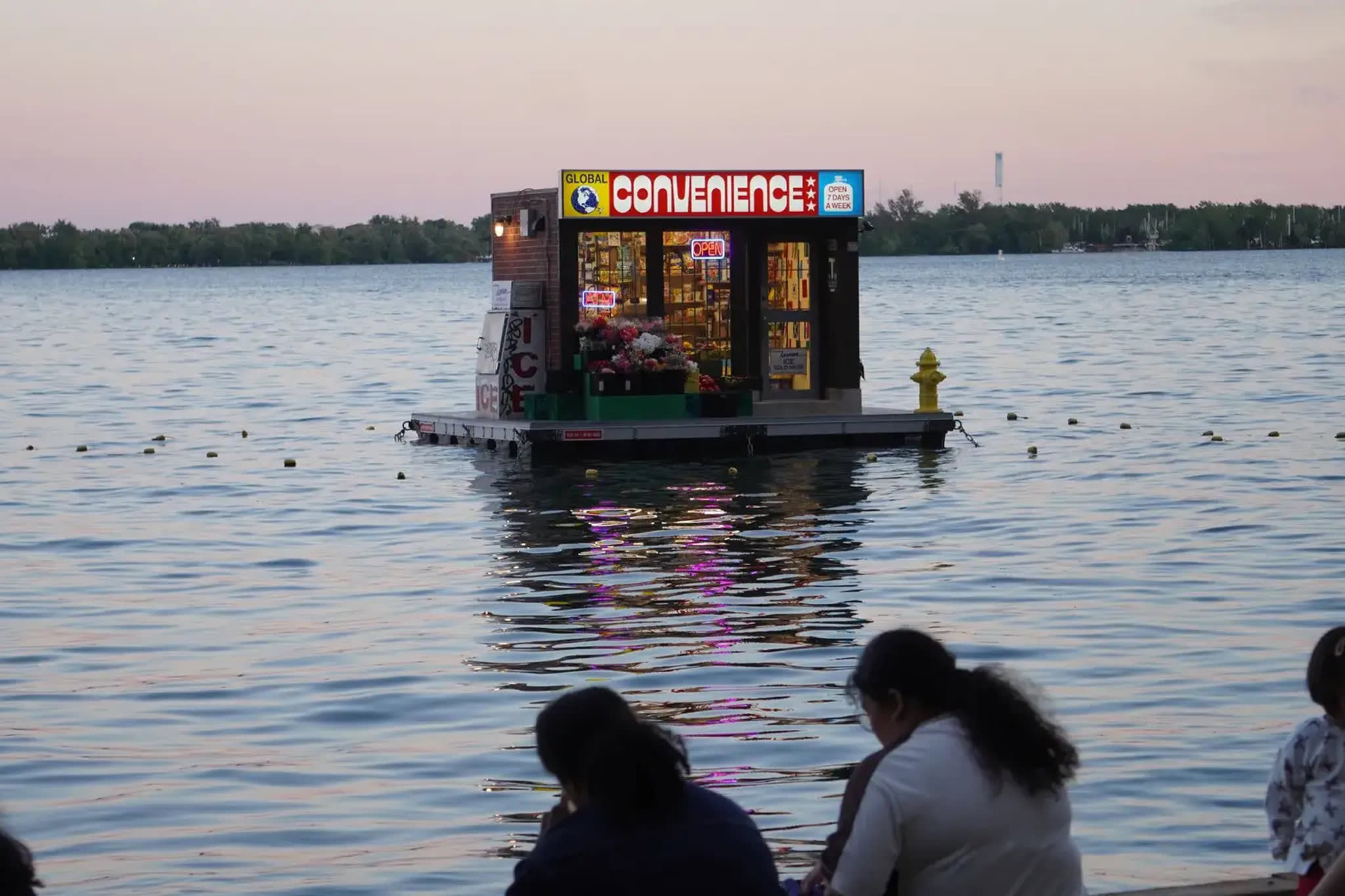 Why Is There A Floating Convenience Store on Toronto’s Harbourfront?