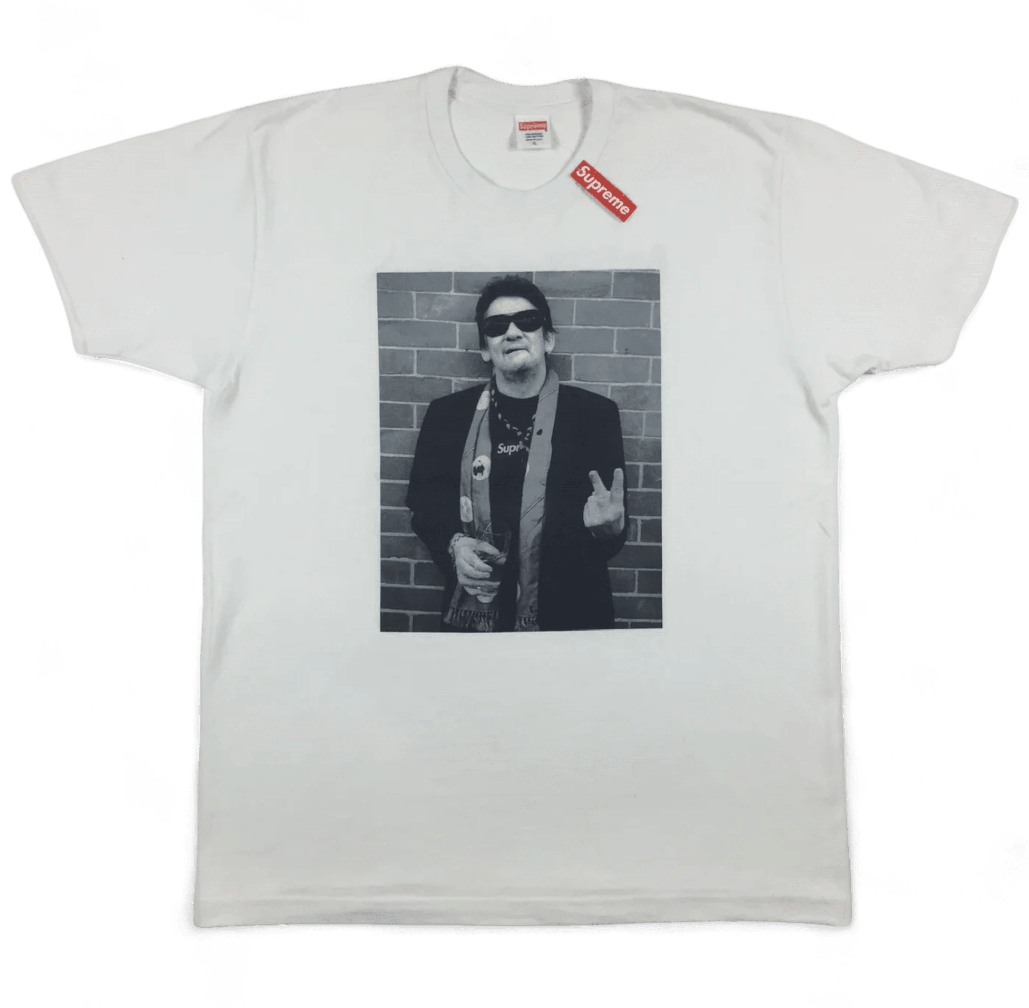 Shane MacGowan Supreme Photo T-shirt