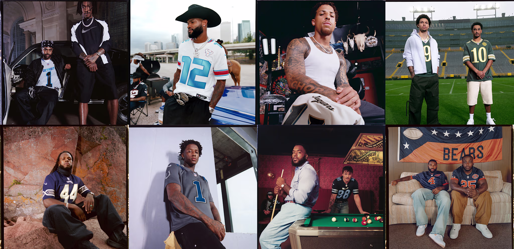 Nike x NFL x Fanatics Rivalries collection. 