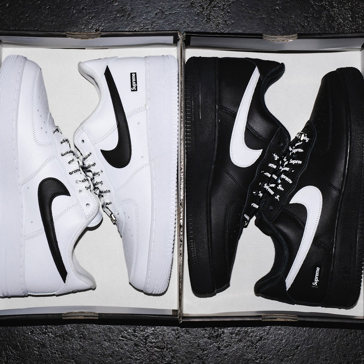 Air ホワイト ブラック Force Supreme 1