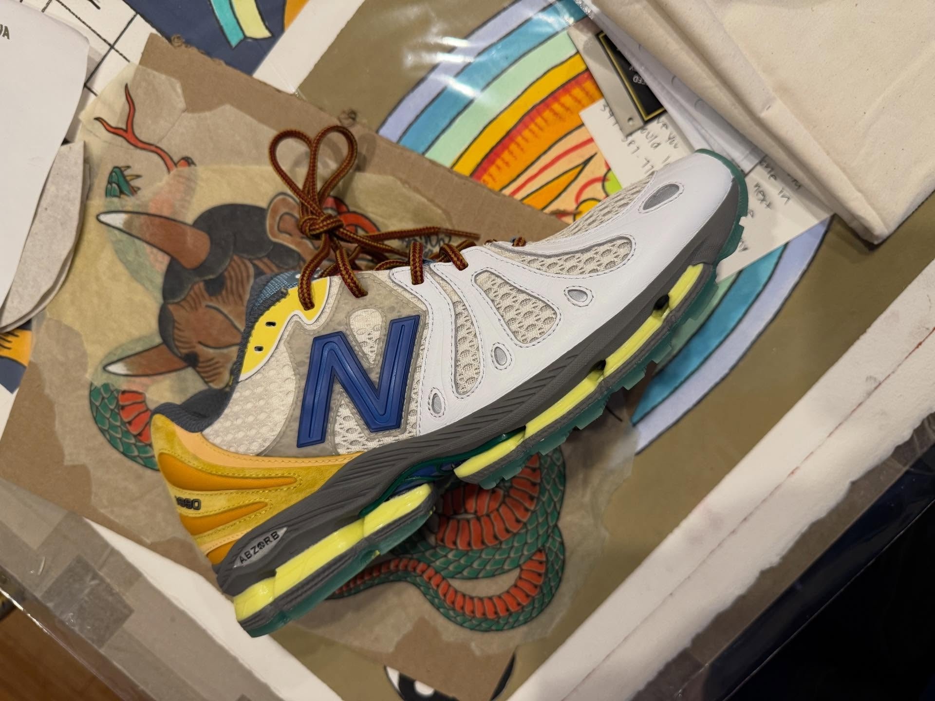 Action Bronson Previews Another New Balance 1890 Colorway