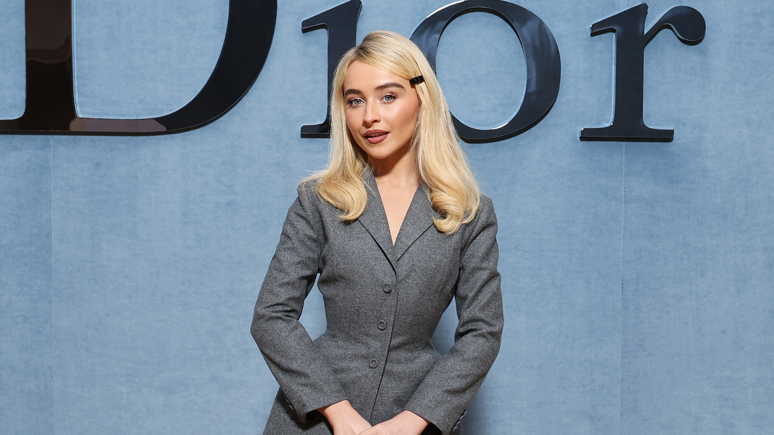 Sabrina Carpenter Stuns in Dangerously Low Backless Dress