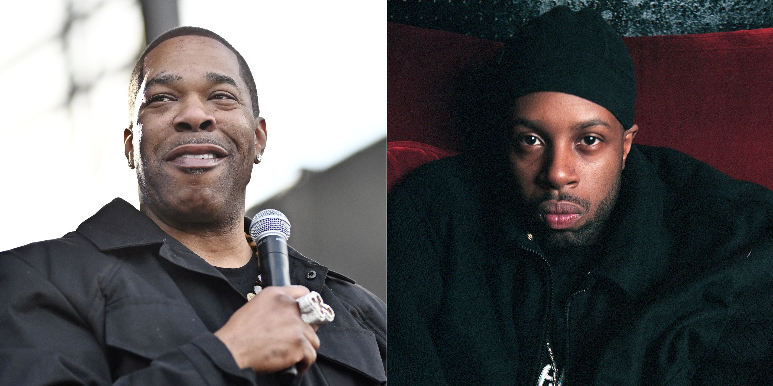 (L-R) Busta Rhymes and J Dilla.