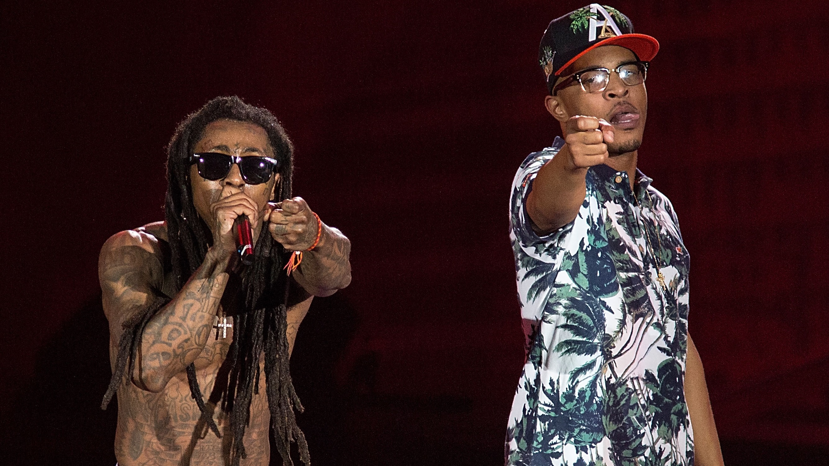 T.I. Denies Lil Wayne Influenced Him But Says They Do 'Push Each Other', image size:2668x1501