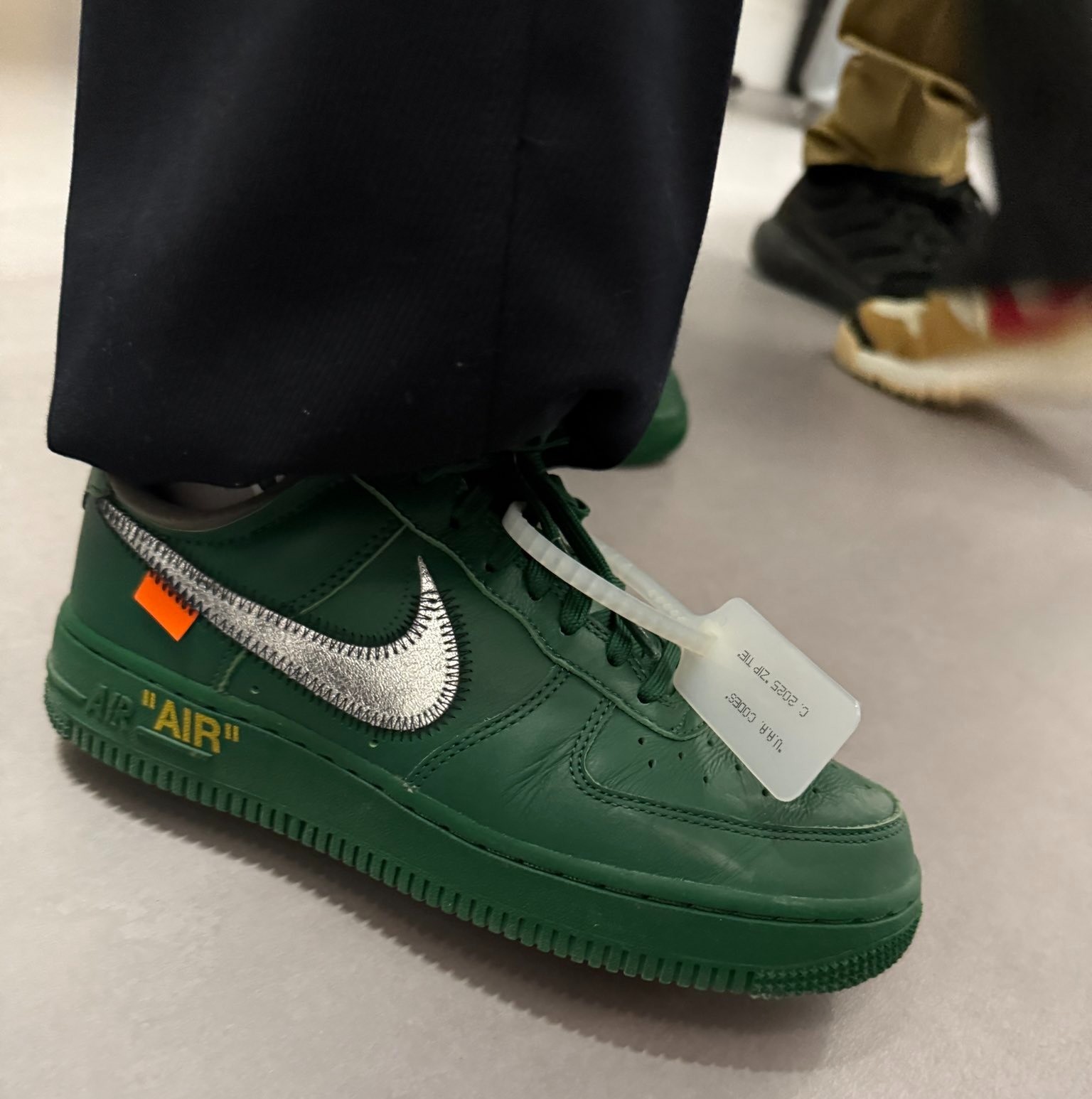 Virgil Abloh Archives x Nike Air Force 1 Low Green