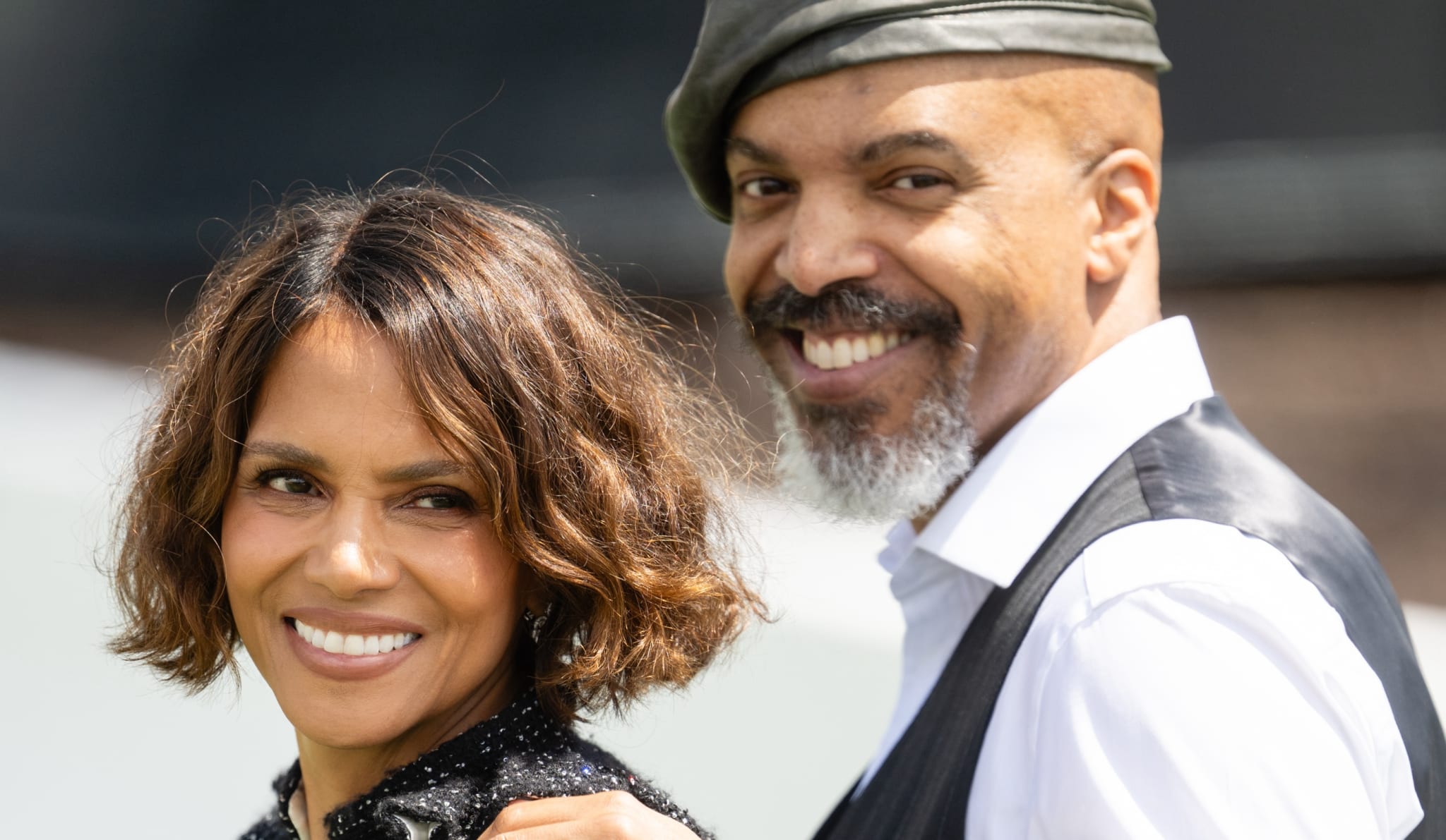 Halle Berry and Van Hunt during the Jury photocall at the 78th annual Cannes Film Festival at on May 13, 2025 in Cannes, France.
