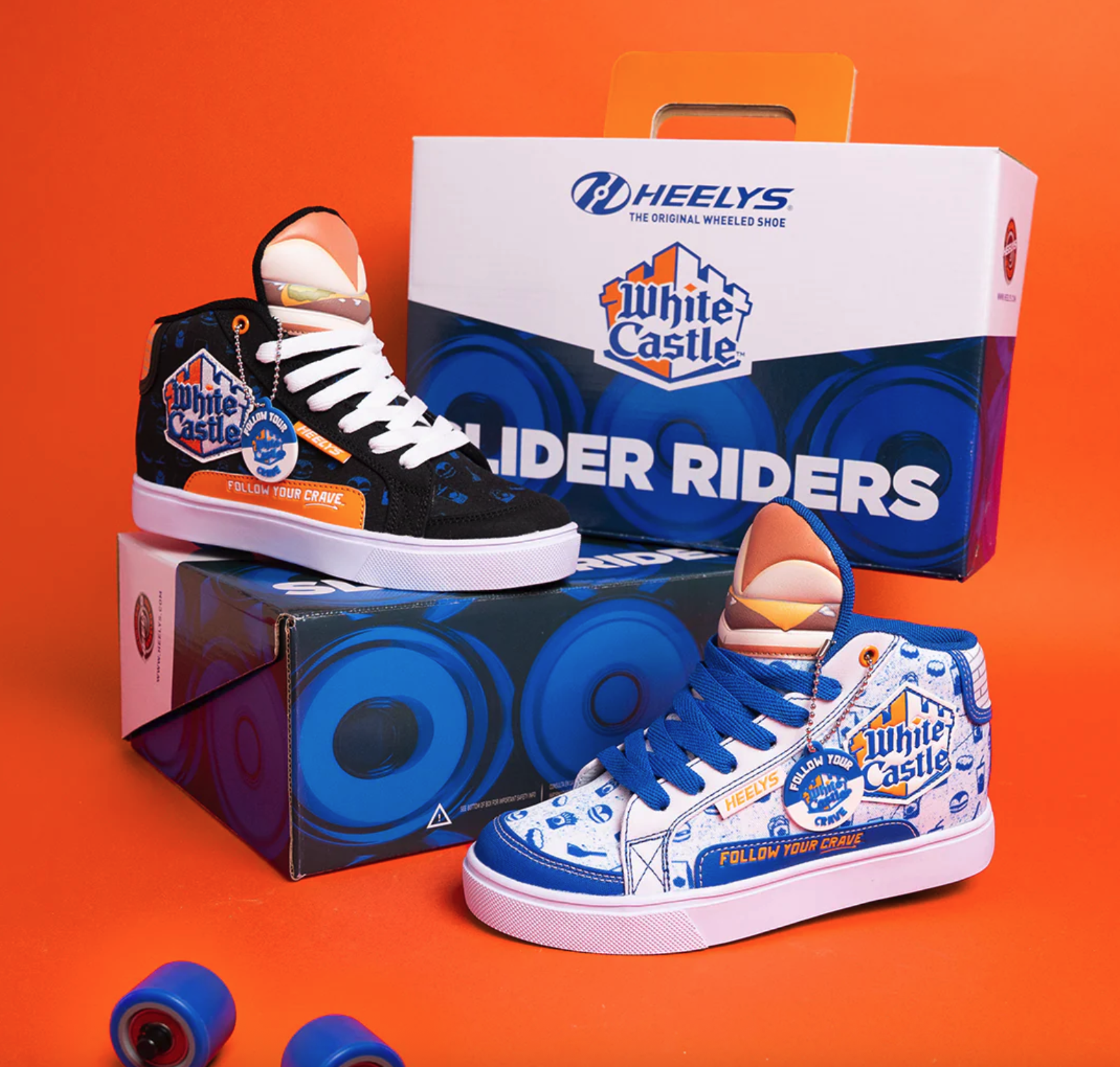 White Castle x Heelys Slider Rider 