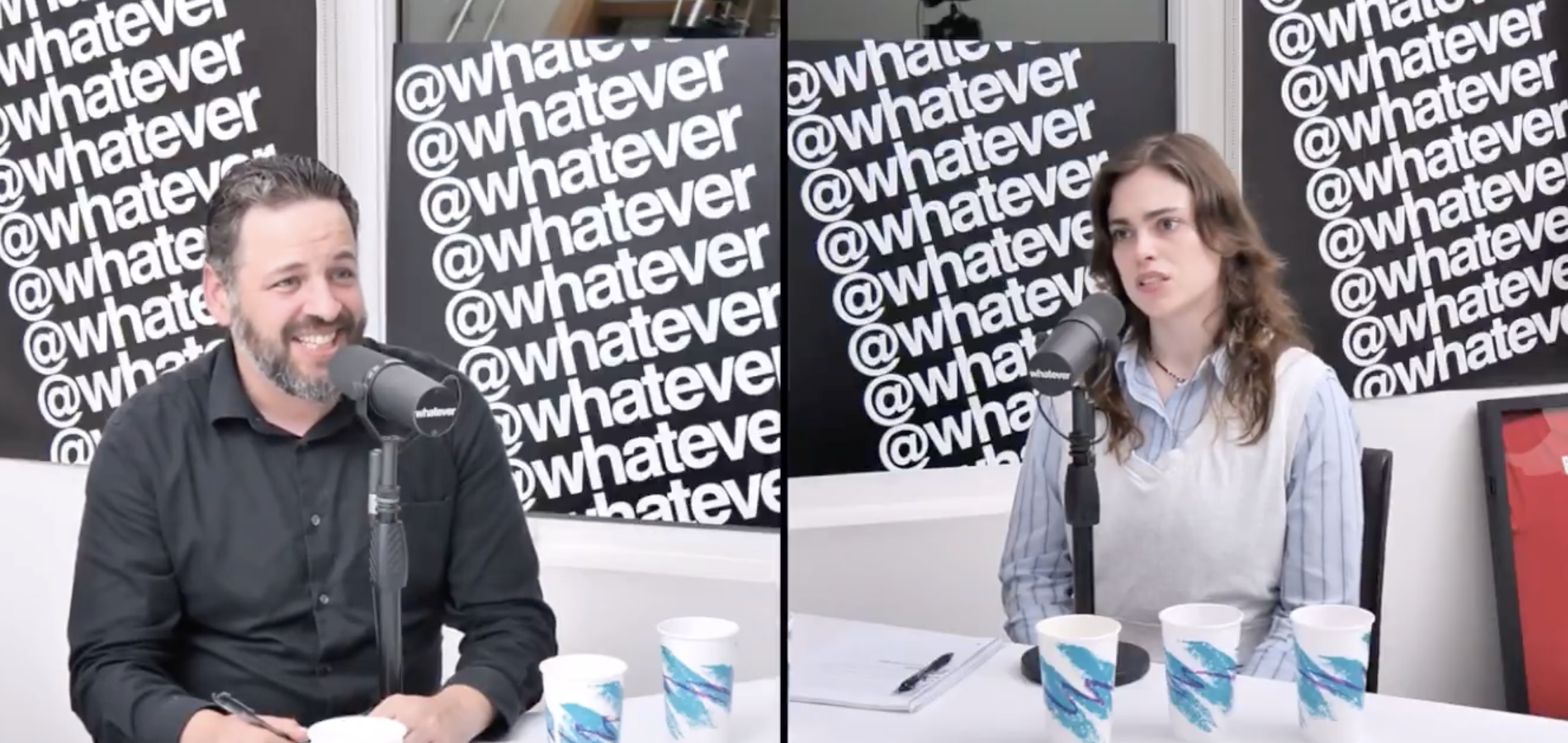 Andrew Wilson in a debate with Charlie on the 'Whatever' podcast.