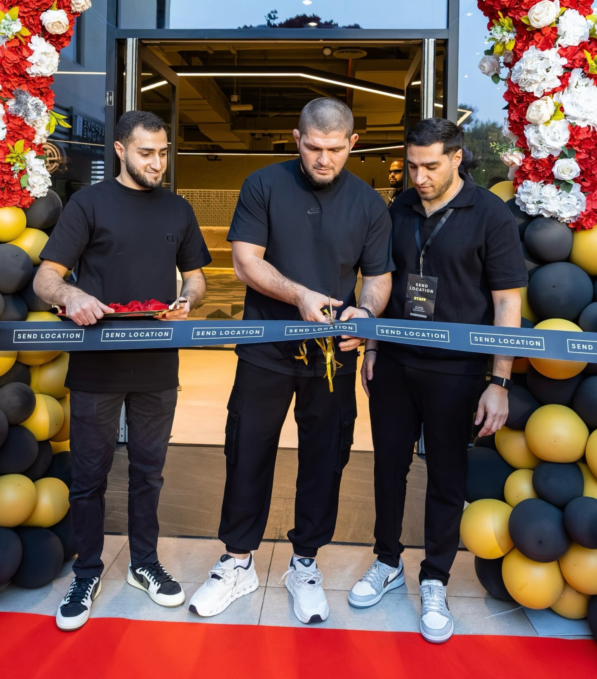 Khabib Nurmagomedov Send Location