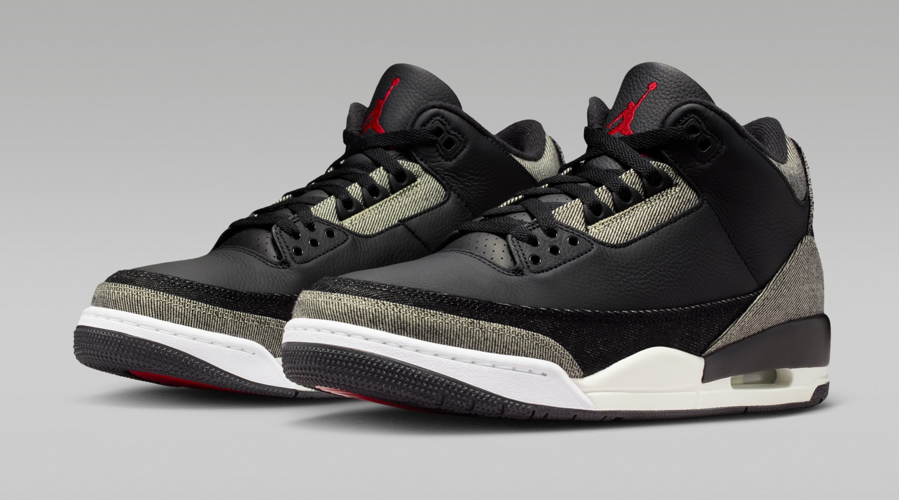 Official Look at the Levi's x Air Jordan 3 Collab
