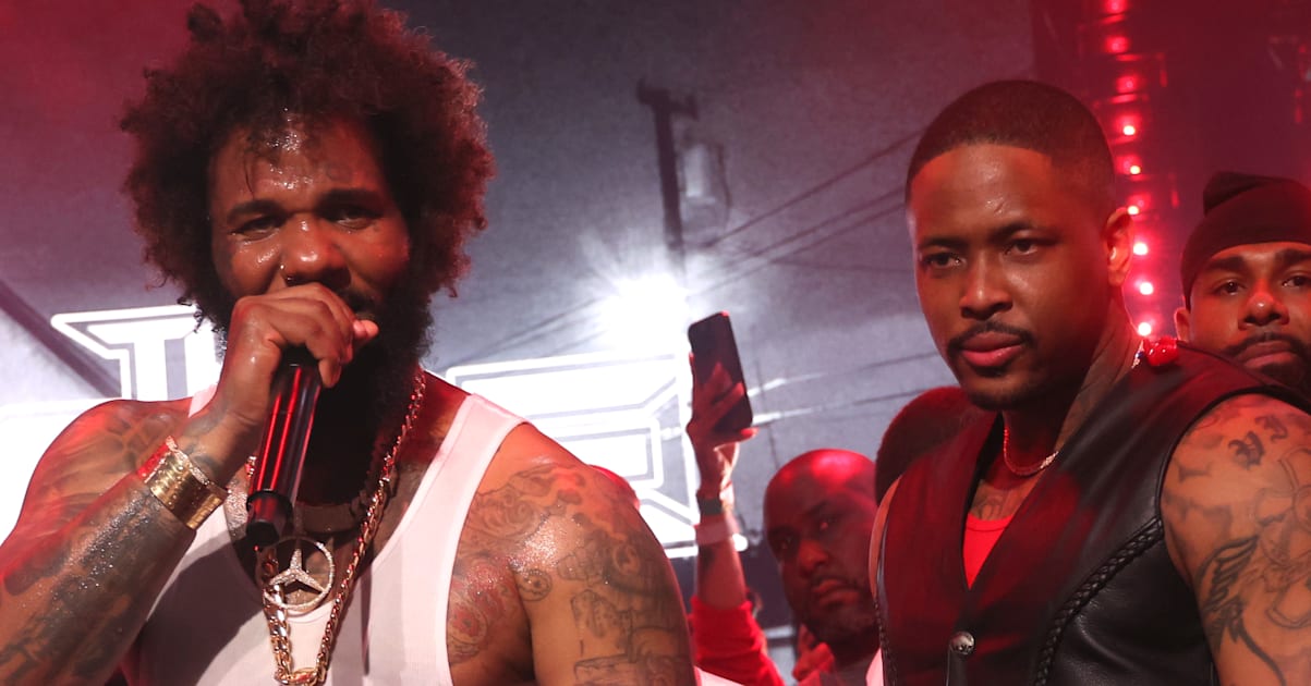 The Game Gives YG His 'Red Roses, White Ceiling' During Verzuz