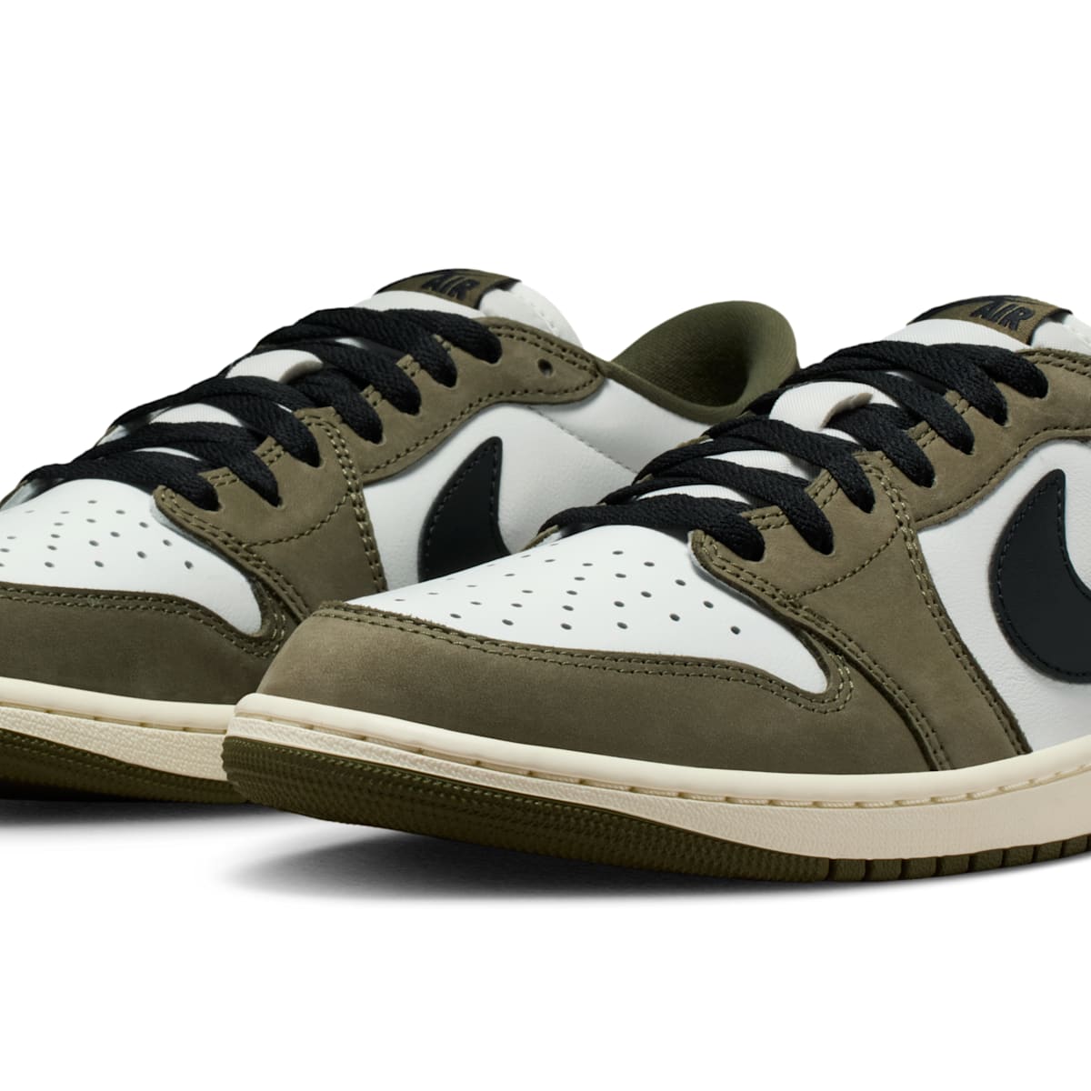 The 'Medium Olive' Air Jordan 1 Low Releases in January