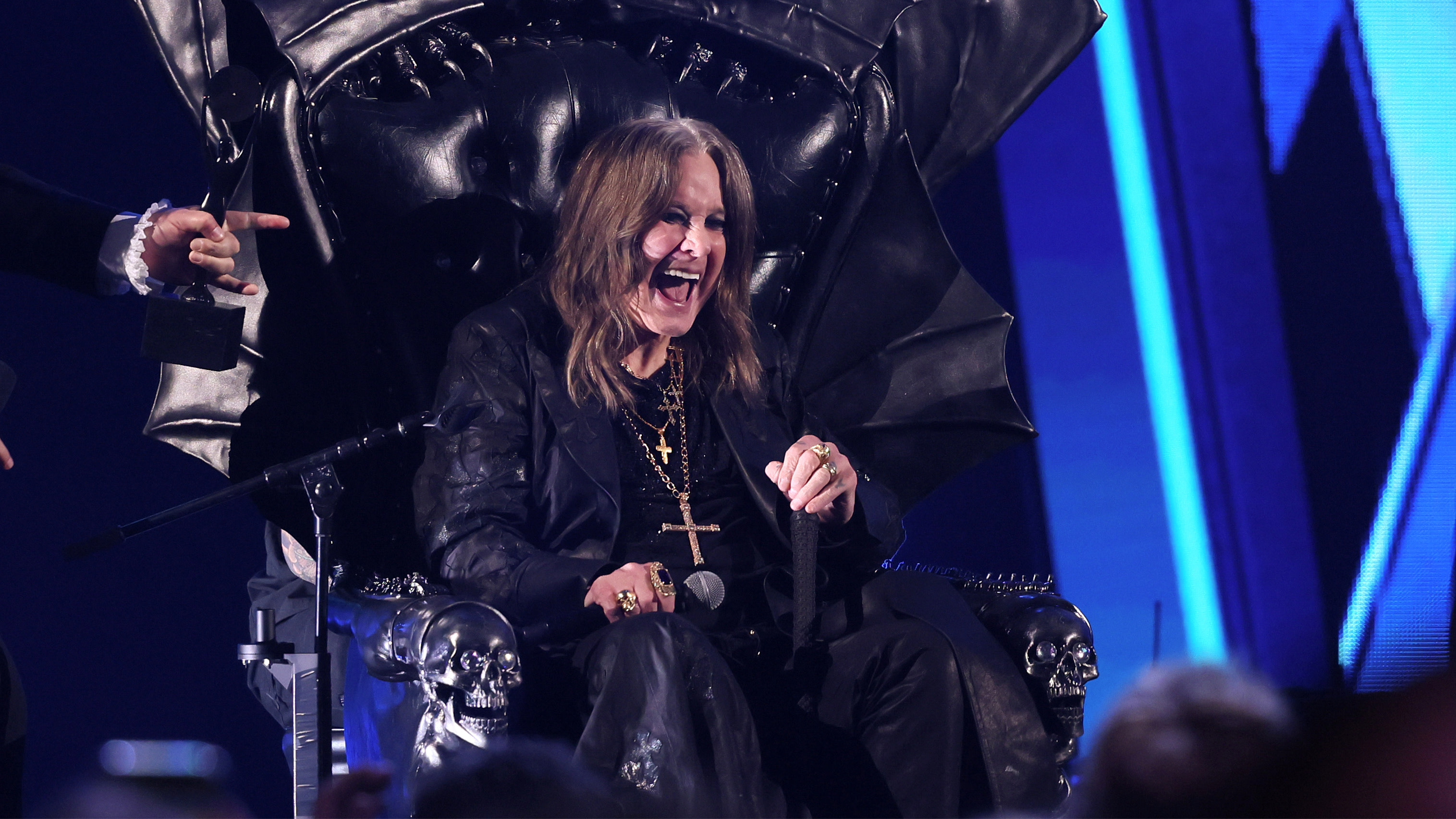 Ozzy Osbourne at 2024 Rock & Roll Hall of Fame Induction Ceremony