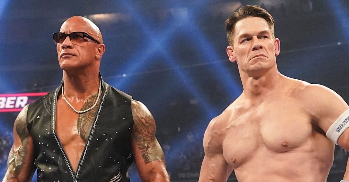 John Cena Says Dwayne Johnson 'Doesn't Seem Like He Gets a Lot of Time to Himself'
