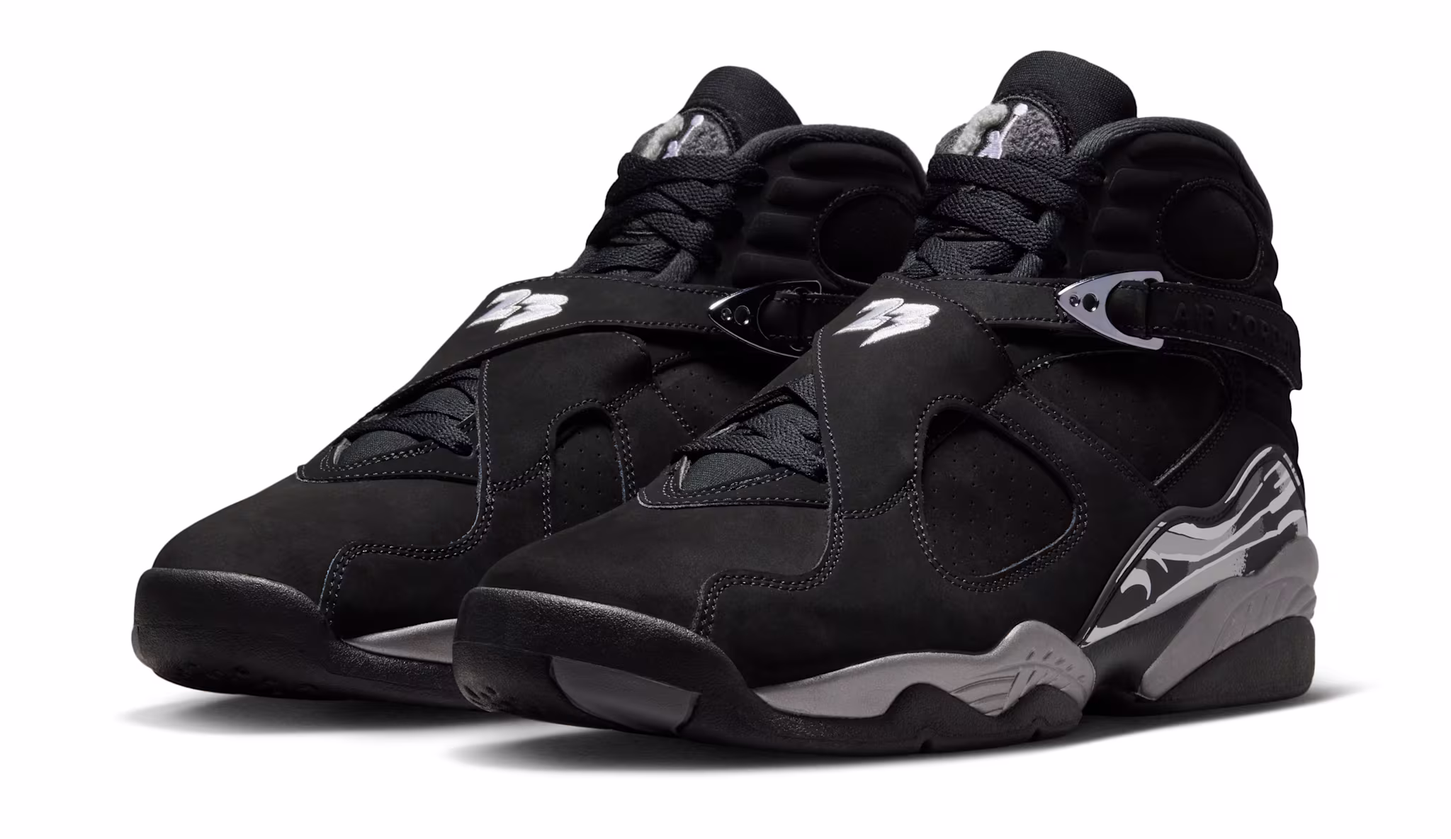 'Black Chrome' Air Jordan 8