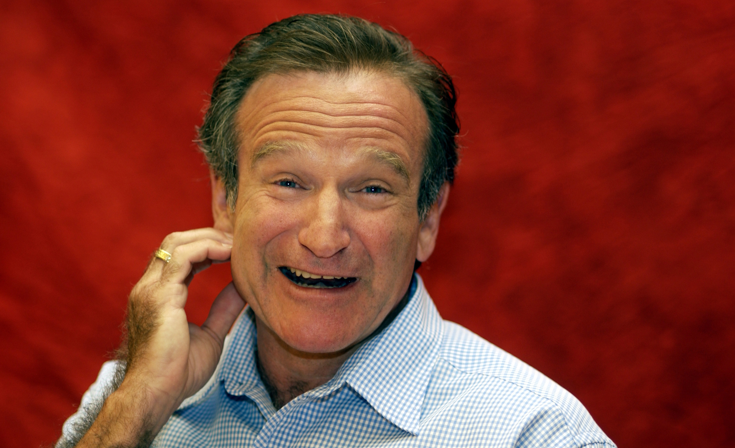 Robin Williams at 62nd Annual Golden Globe Awards - Pressroom