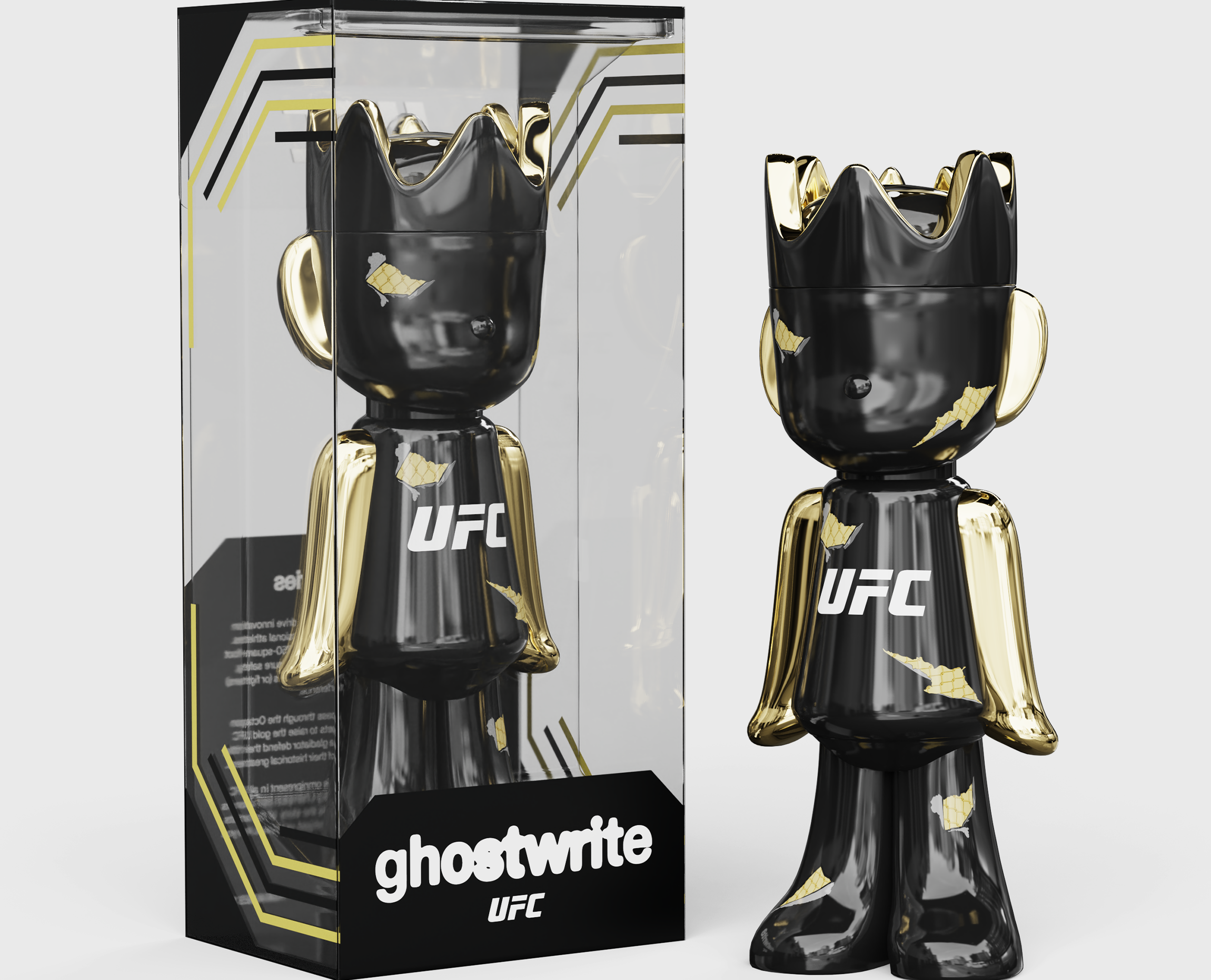 UFC and Ghostwrite Unveil Limited-Edition 'Ruby' Ghost Collectible Toy