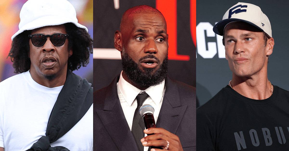 Jay-Z Links Up With LeBron James and Tom Brady at Fanatics Fest NYC